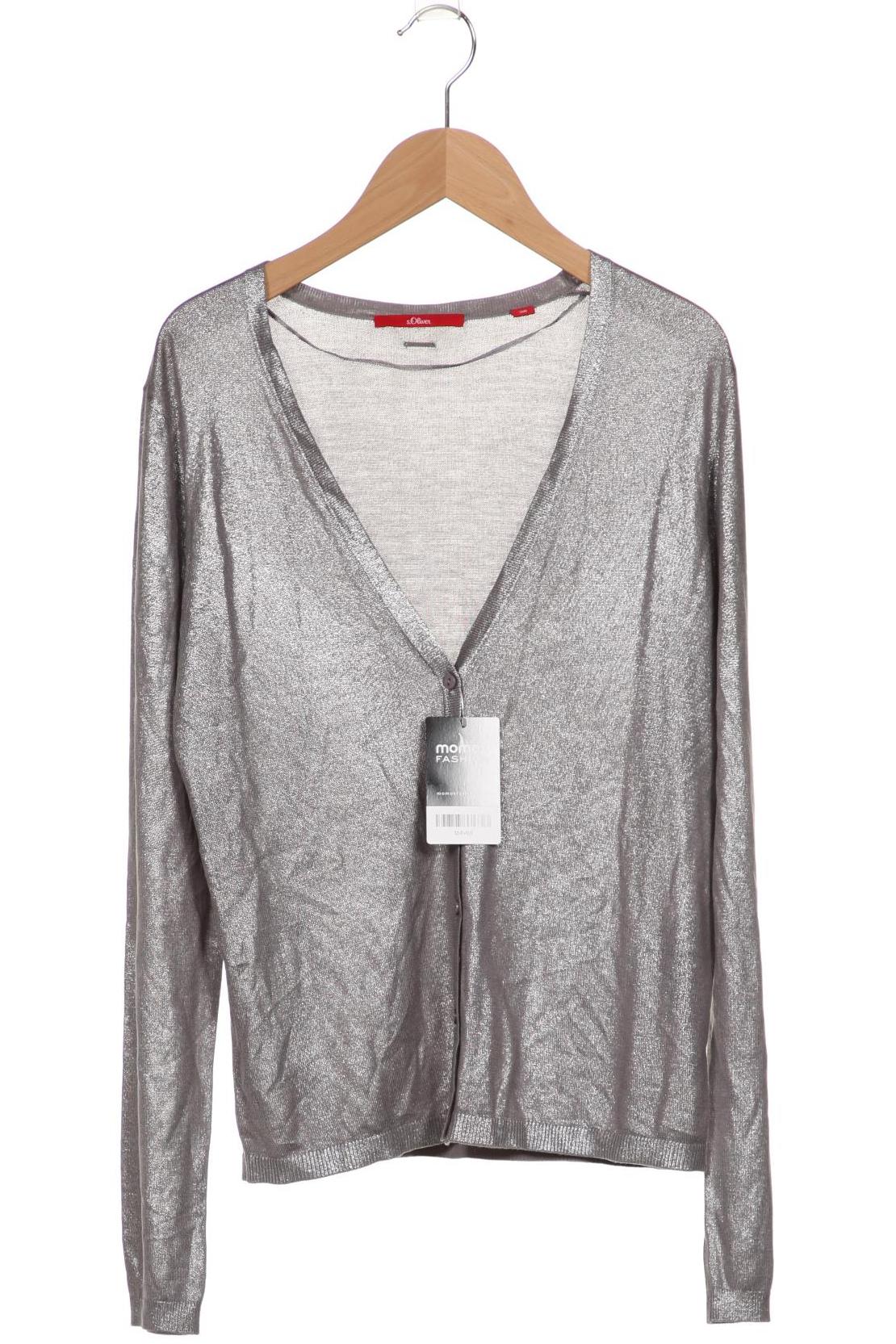 

s.Oliver Damen Strickjacke, grau