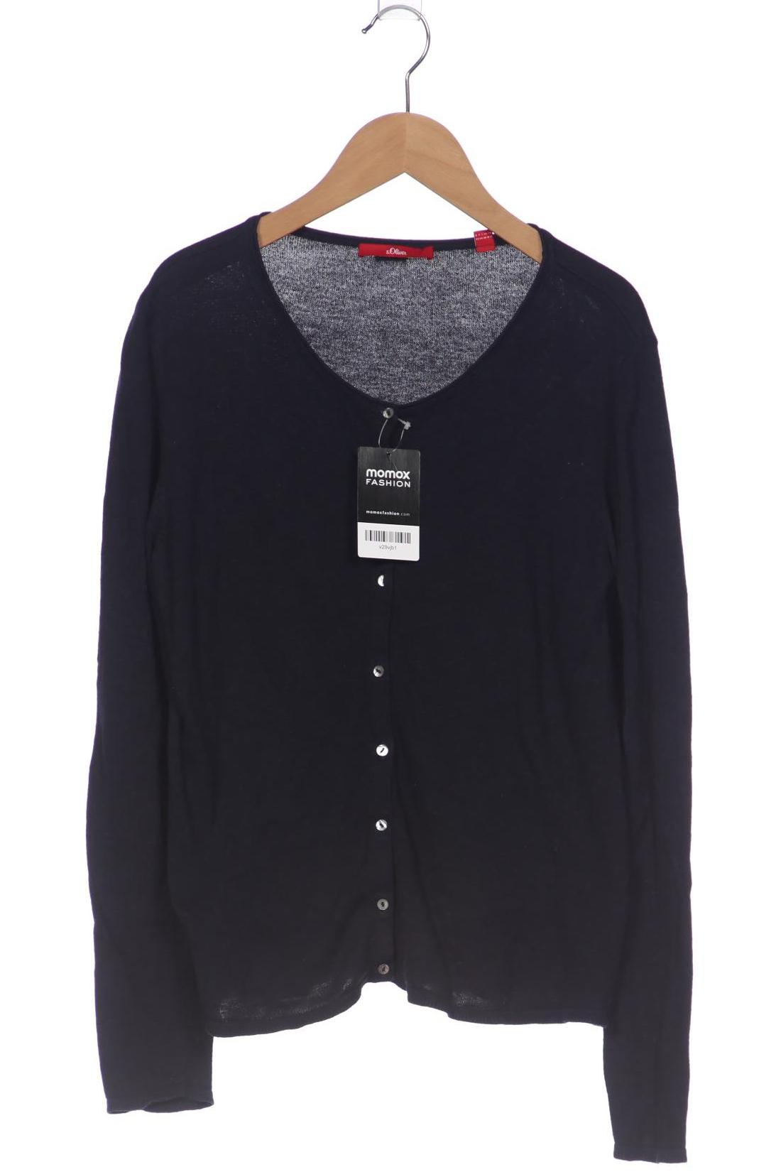 

s.Oliver Damen Strickjacke, marineblau, Gr. 42