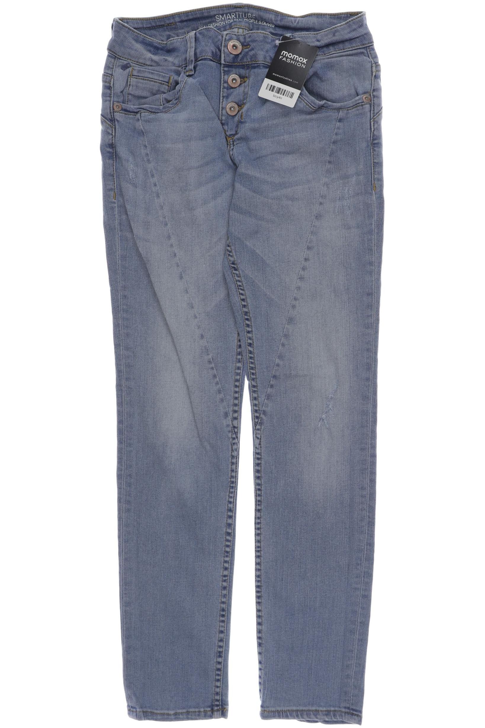 

s.Oliver Damen Jeans, hellblau