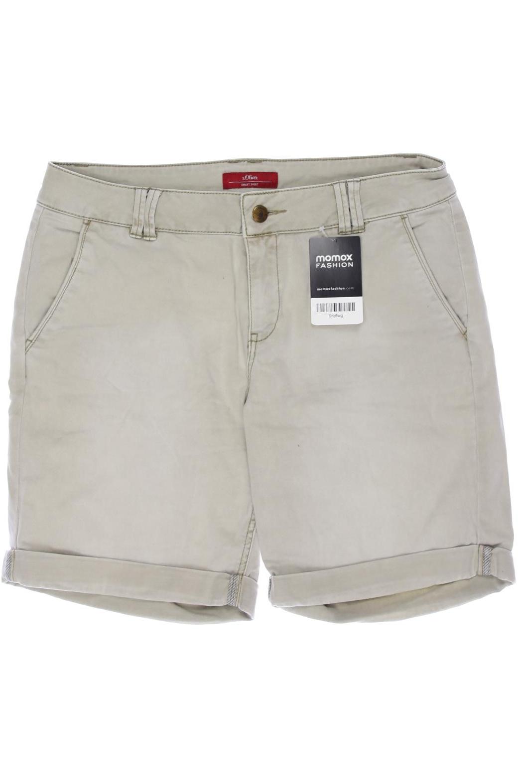 

s.Oliver Damen Shorts, beige, Gr. 36