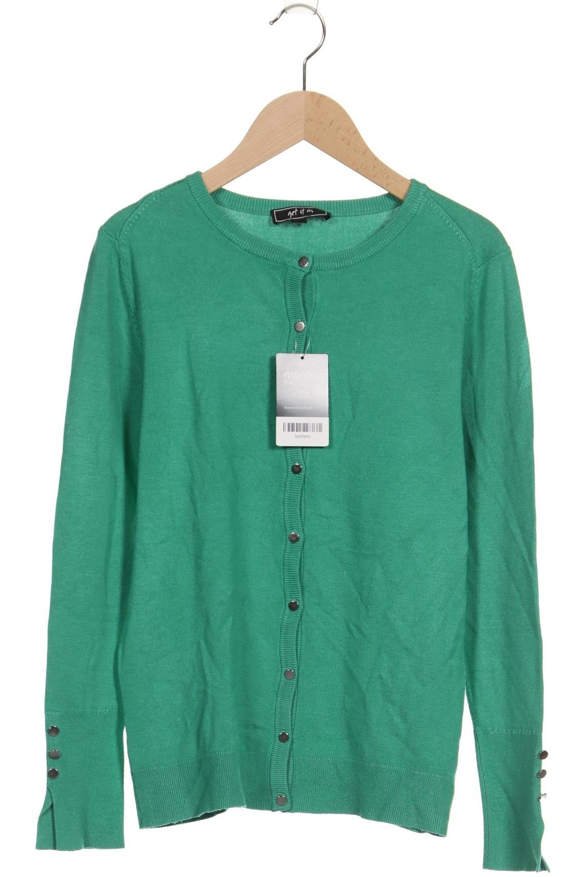 

s.Oliver Damen Strickjacke, grün, Gr. 36