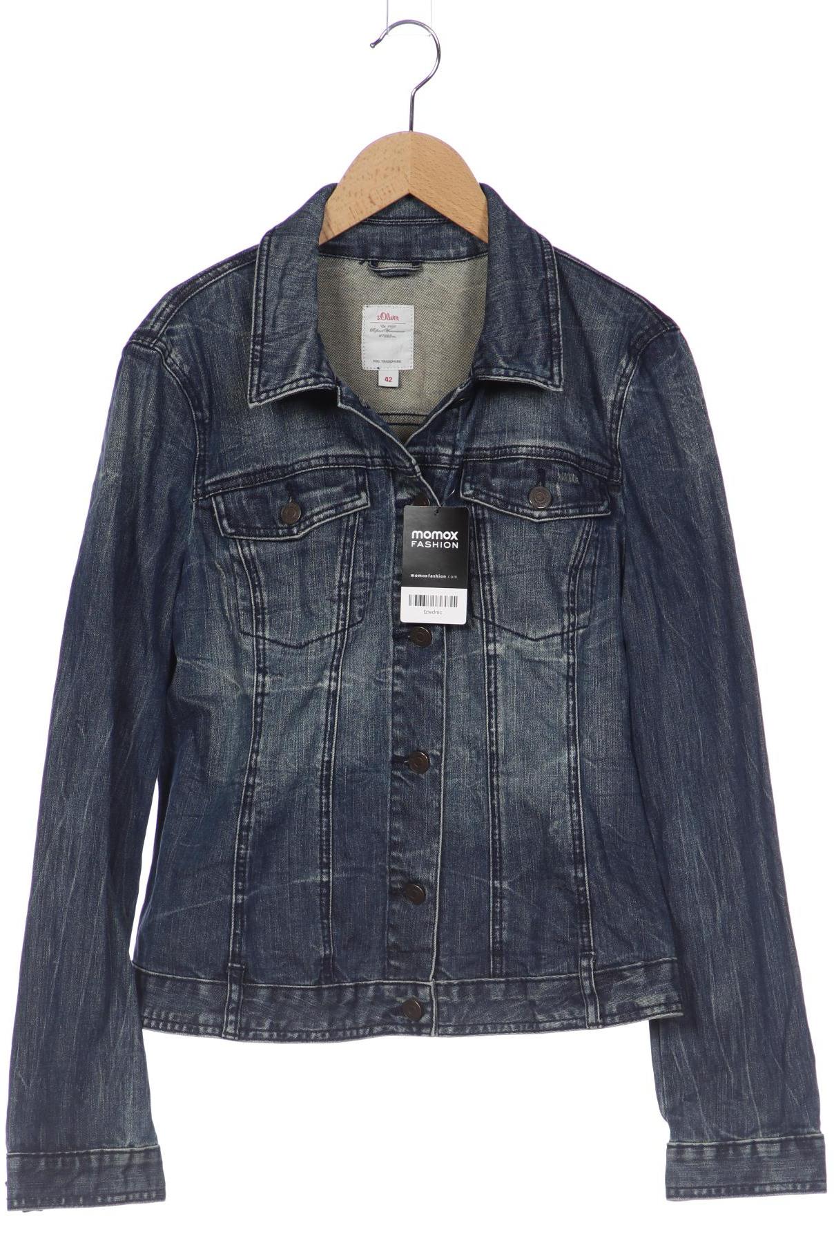 

s.Oliver Damen Jacke, blau