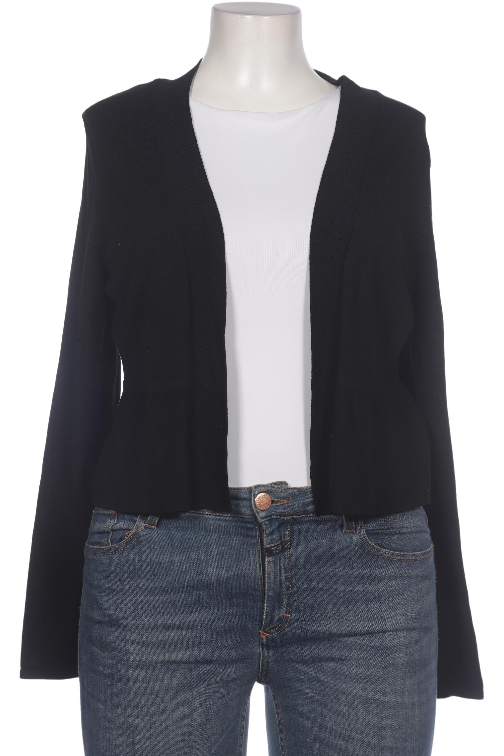 

s.Oliver Damen Strickjacke, schwarz, Gr. 42