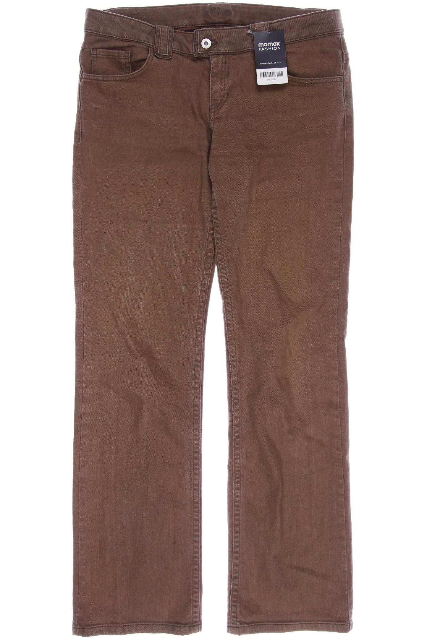 

s.Oliver Damen Jeans, braun