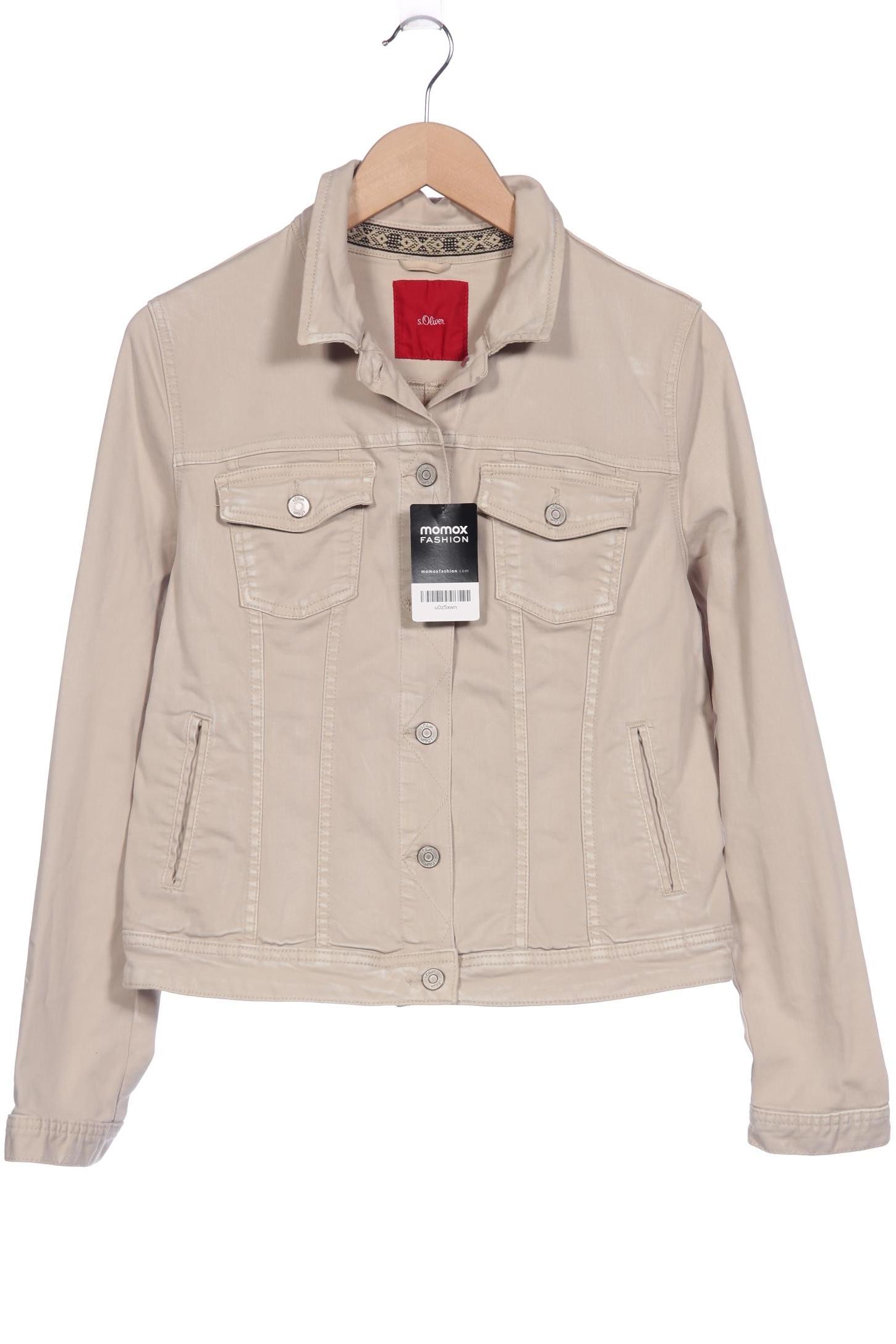 

s.Oliver Damen Jacke, beige, Gr. 38