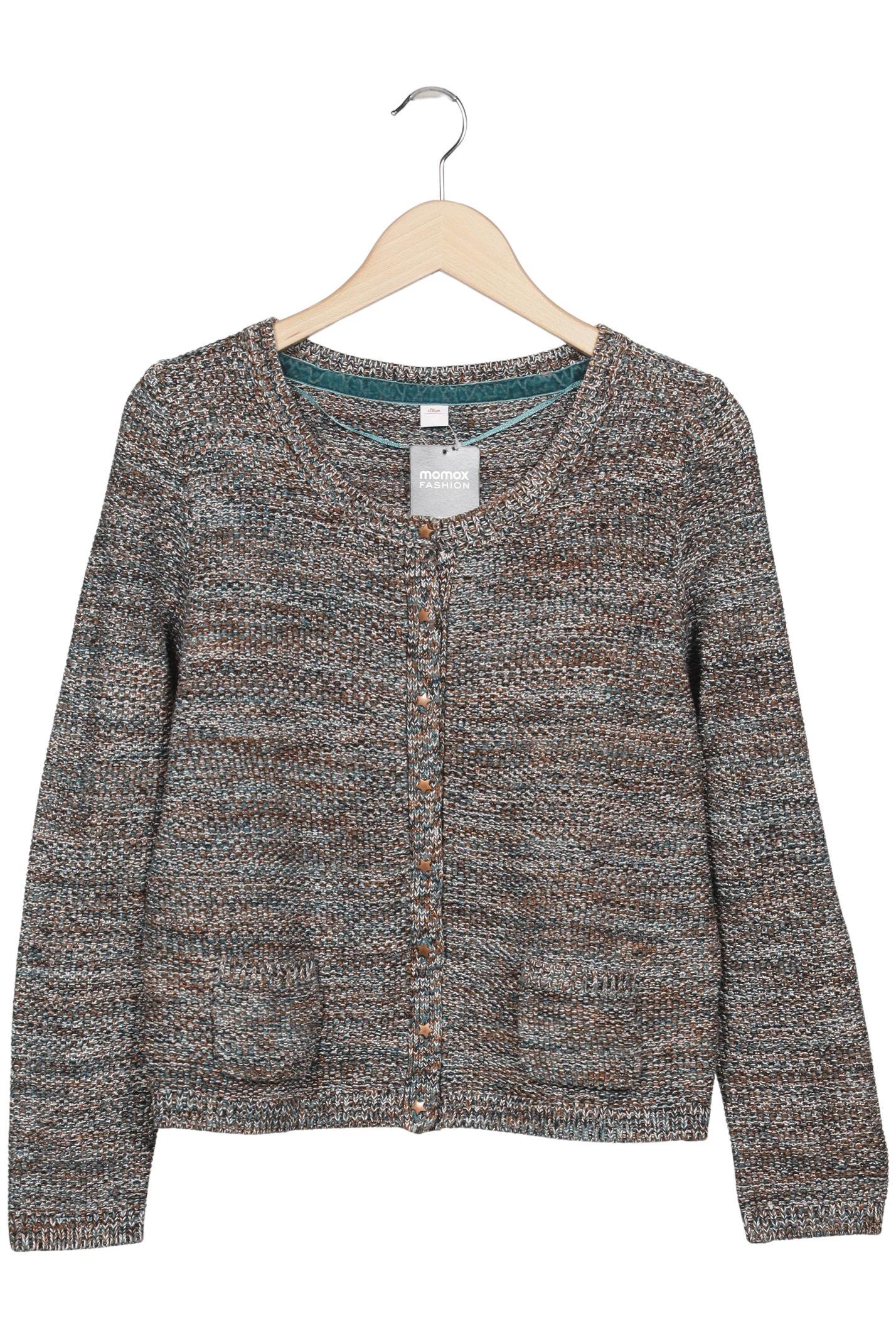 

s.Oliver Damen Strickjacke, mehrfarbig, Gr. 40