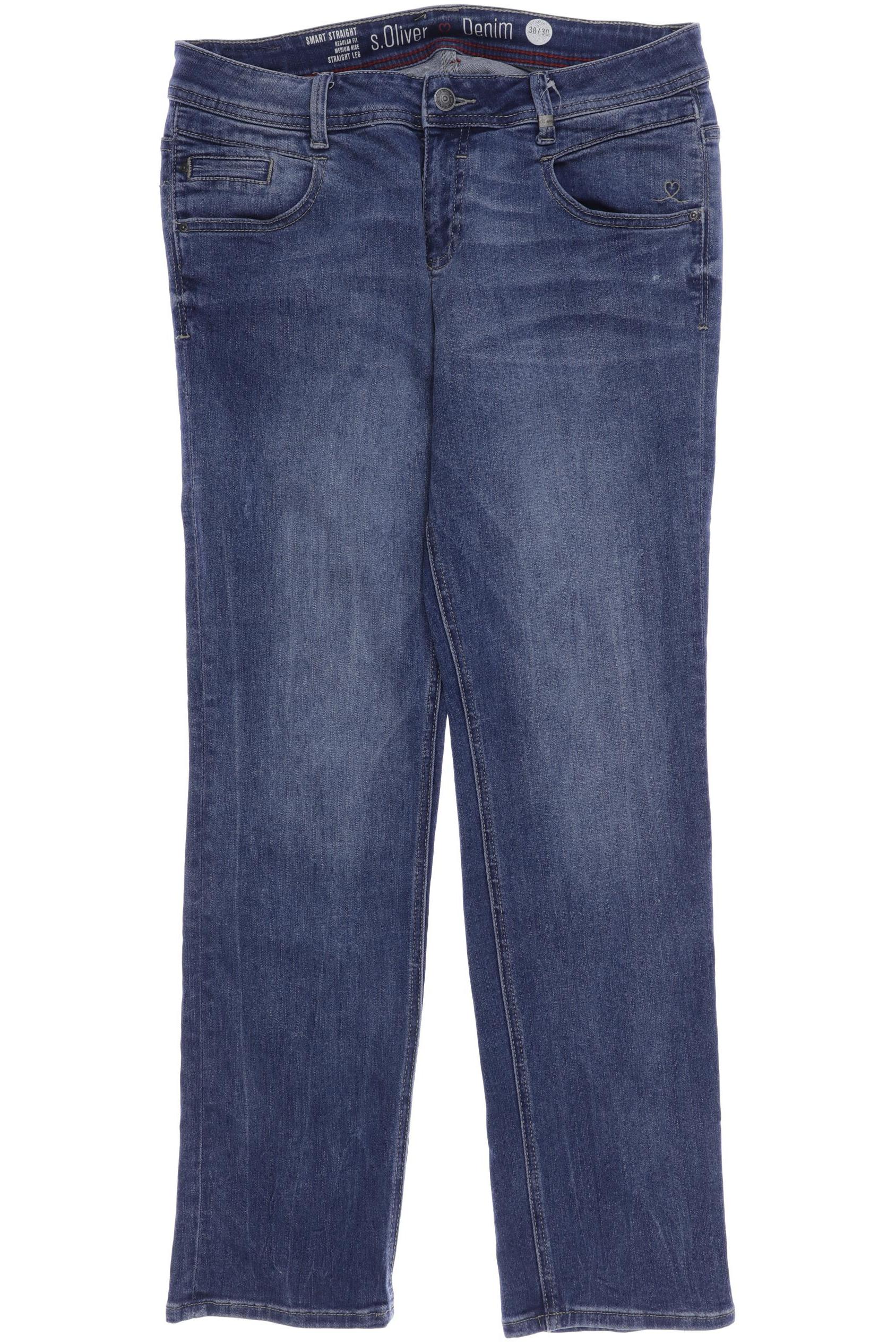 

s.Oliver Damen Jeans, blau