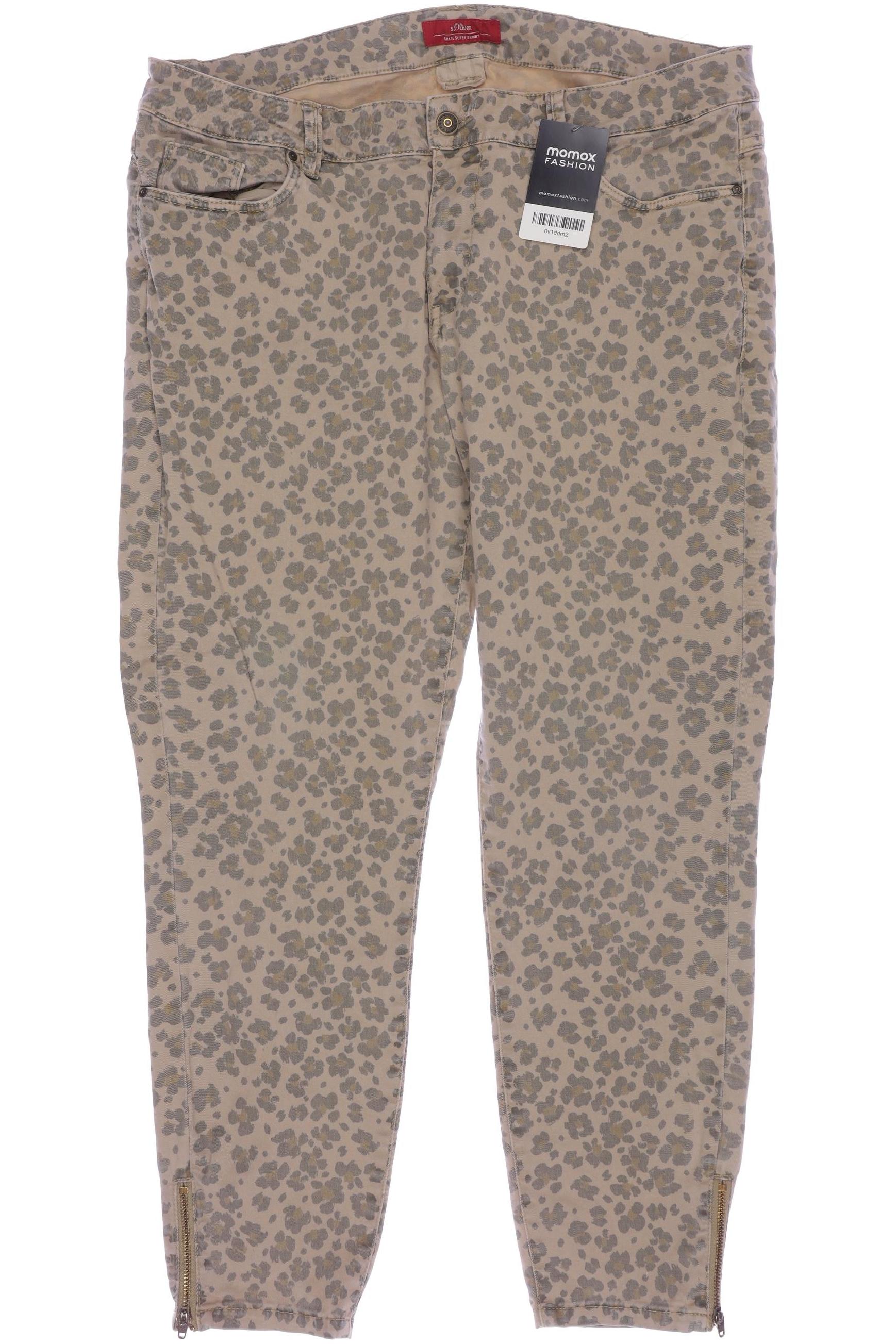 

s.Oliver Damen Jeans, beige, Gr. 42