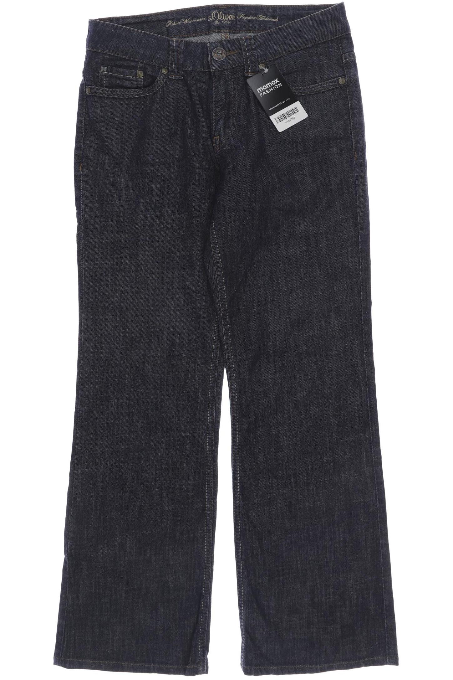 

s.Oliver Damen Jeans, marineblau