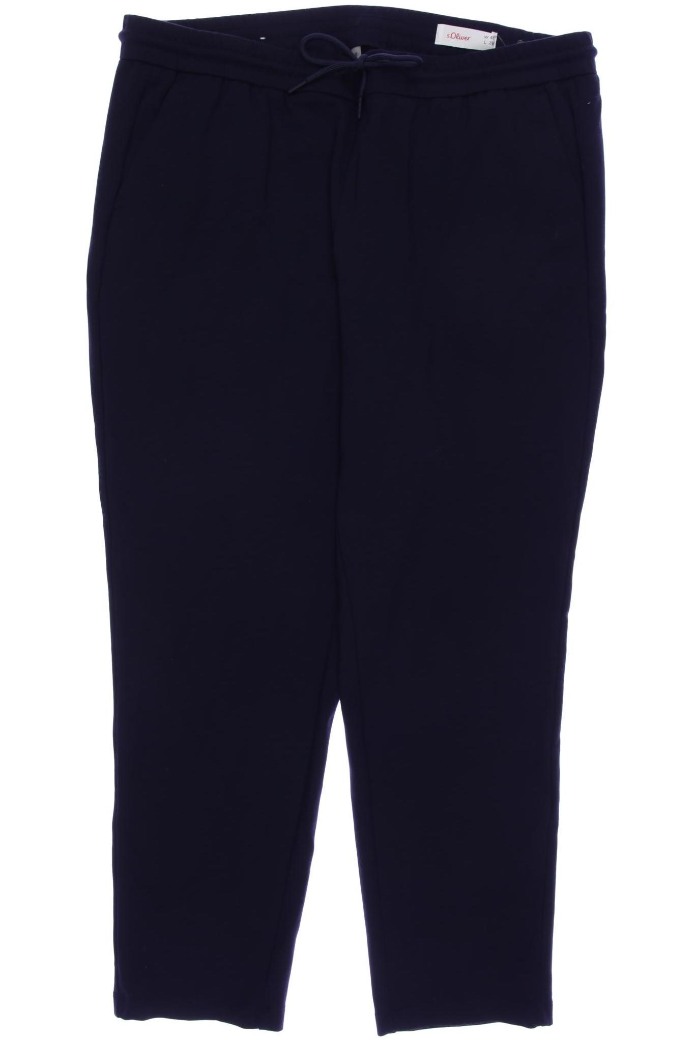 

s.Oliver Damen Stoffhose, marineblau, Gr. 46