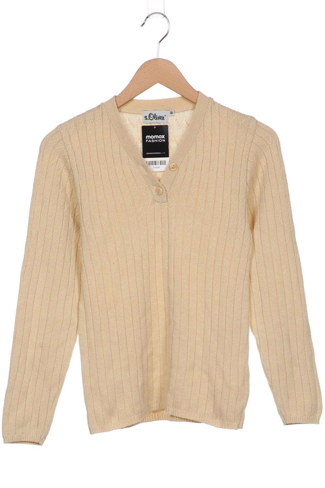 

s.Oliver Damen Pullover, beige, Gr. 36