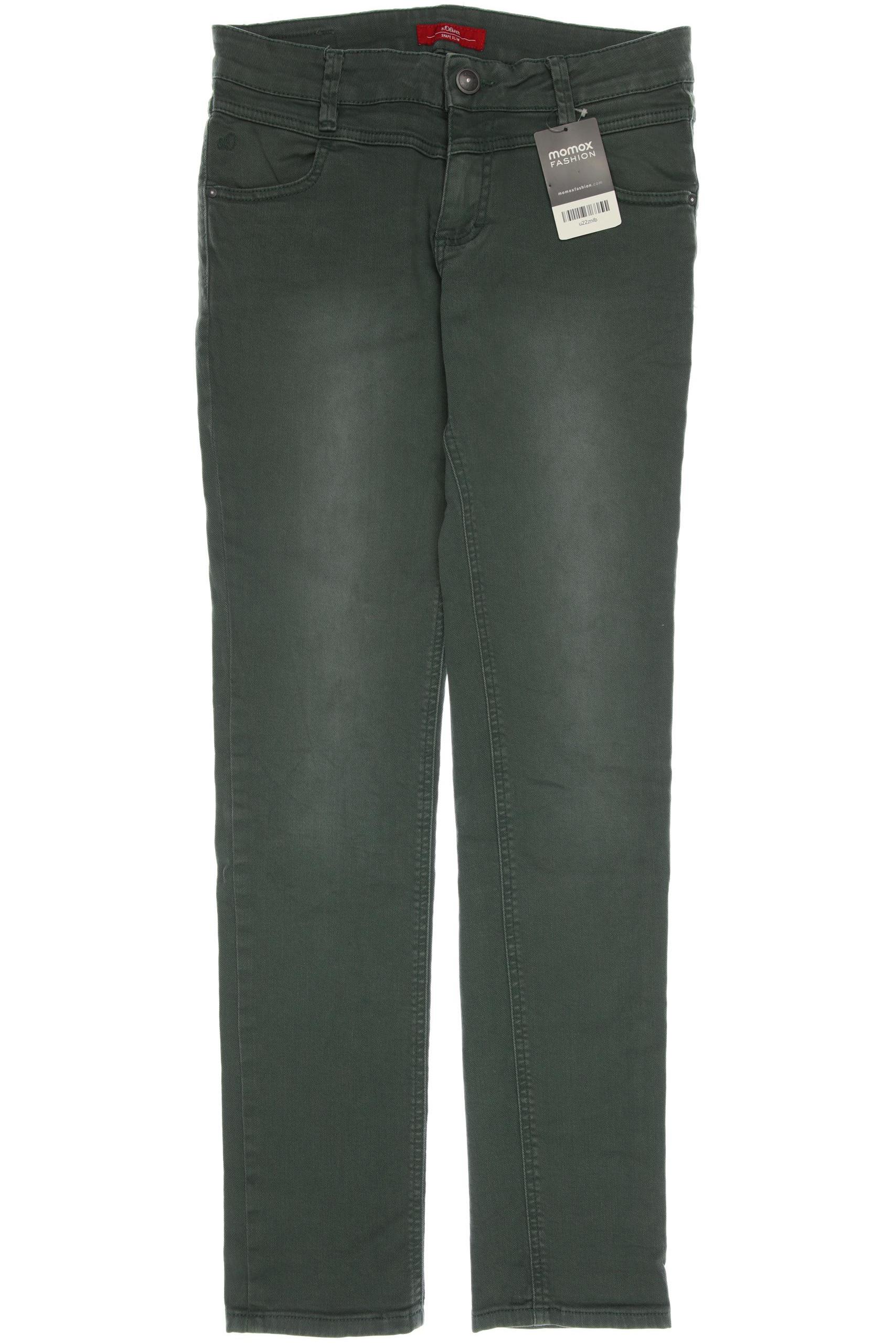 

s.Oliver Damen Jeans, grün