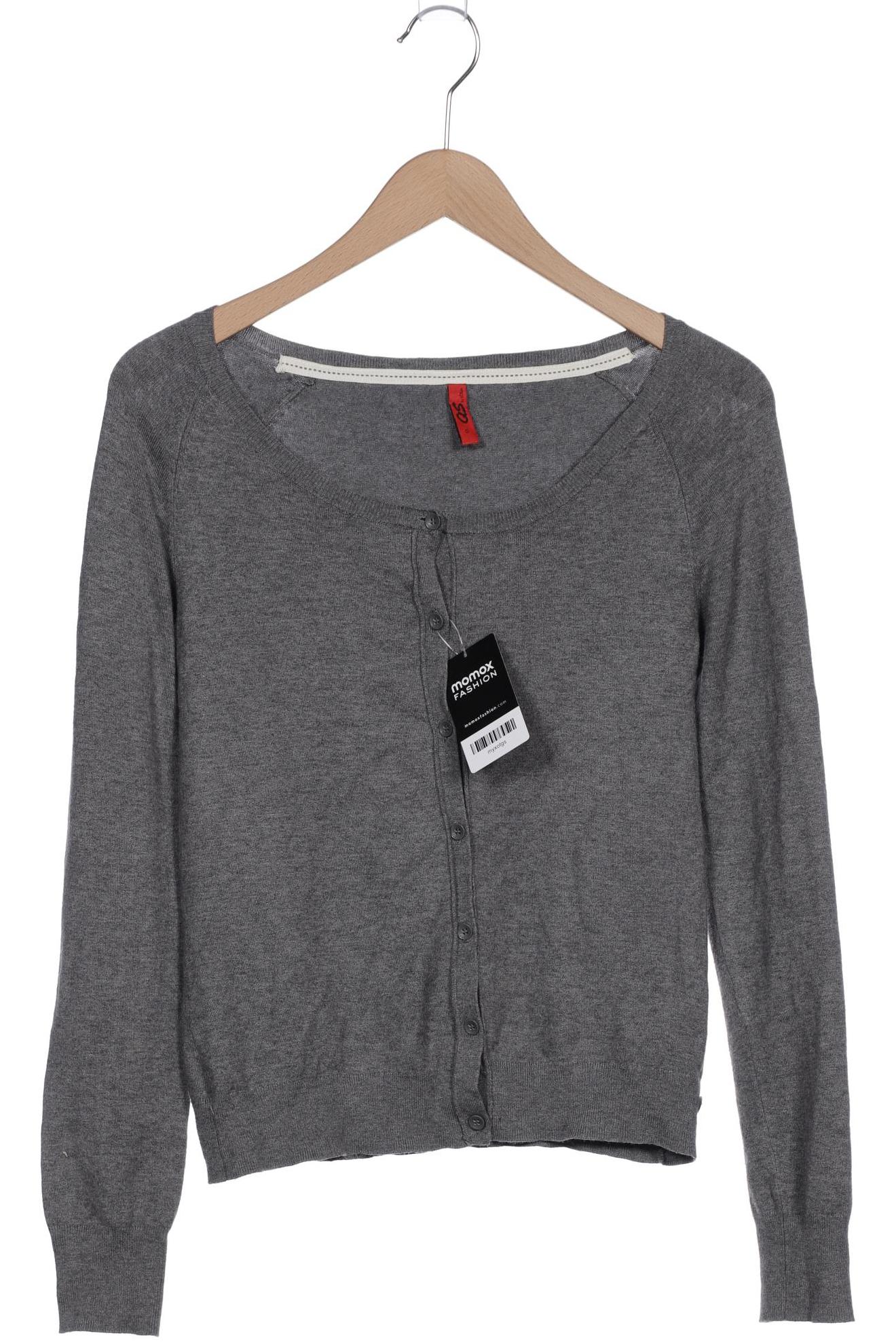 

s.Oliver Damen Strickjacke, grau, Gr. 36