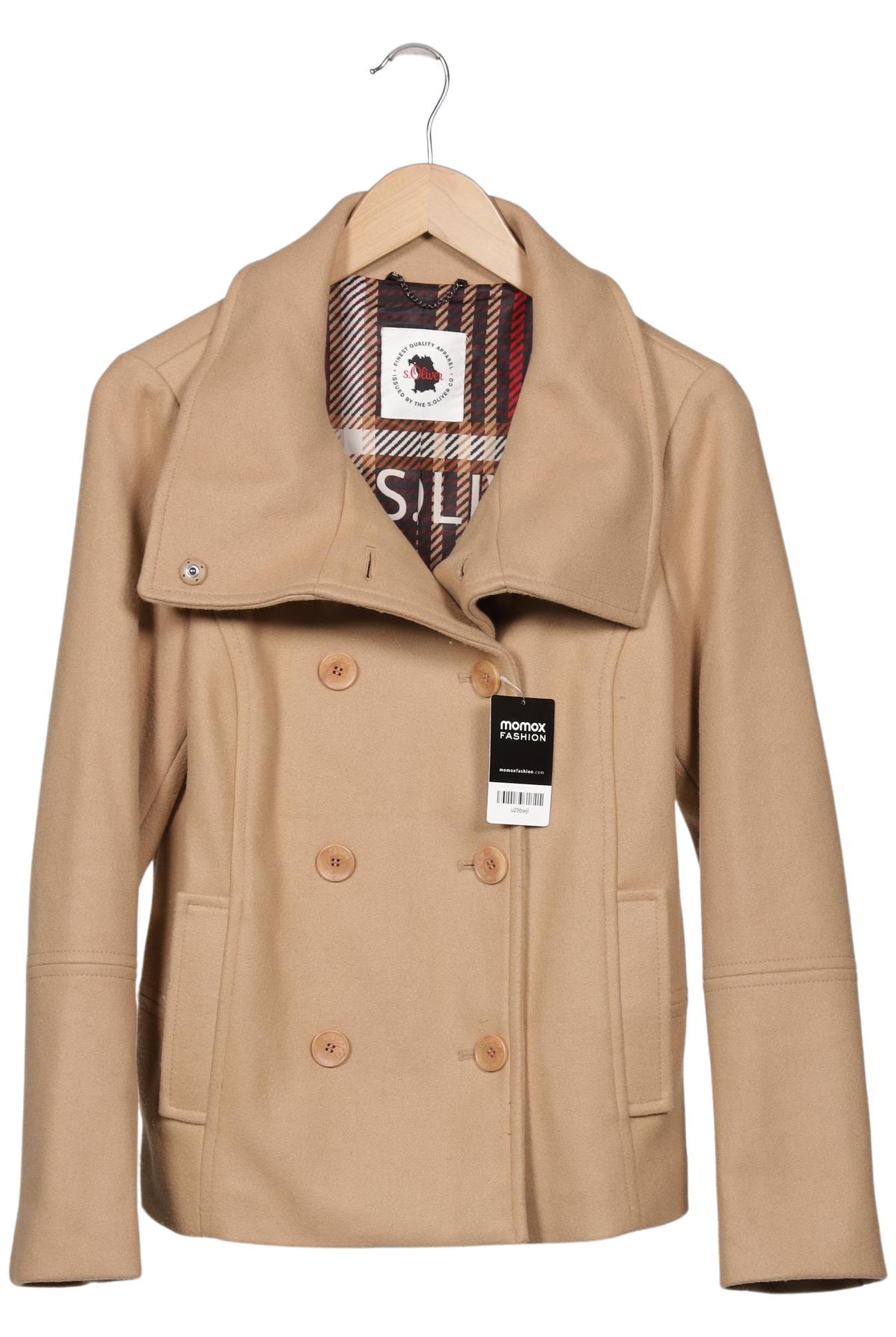 

s.Oliver Damen Jacke, beige, Gr. 36