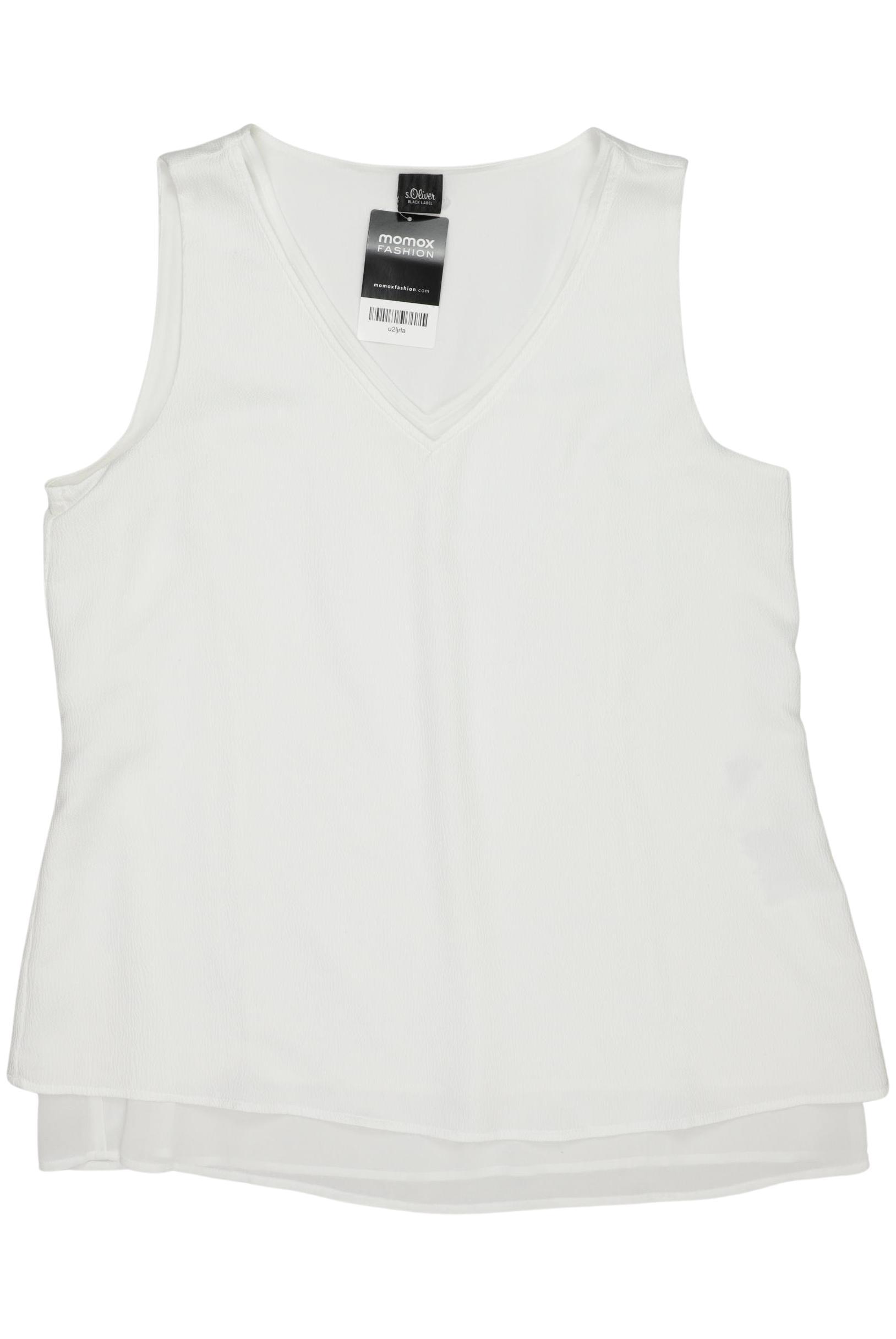 

s.Oliver Damen Bluse, weiß, Gr. 40