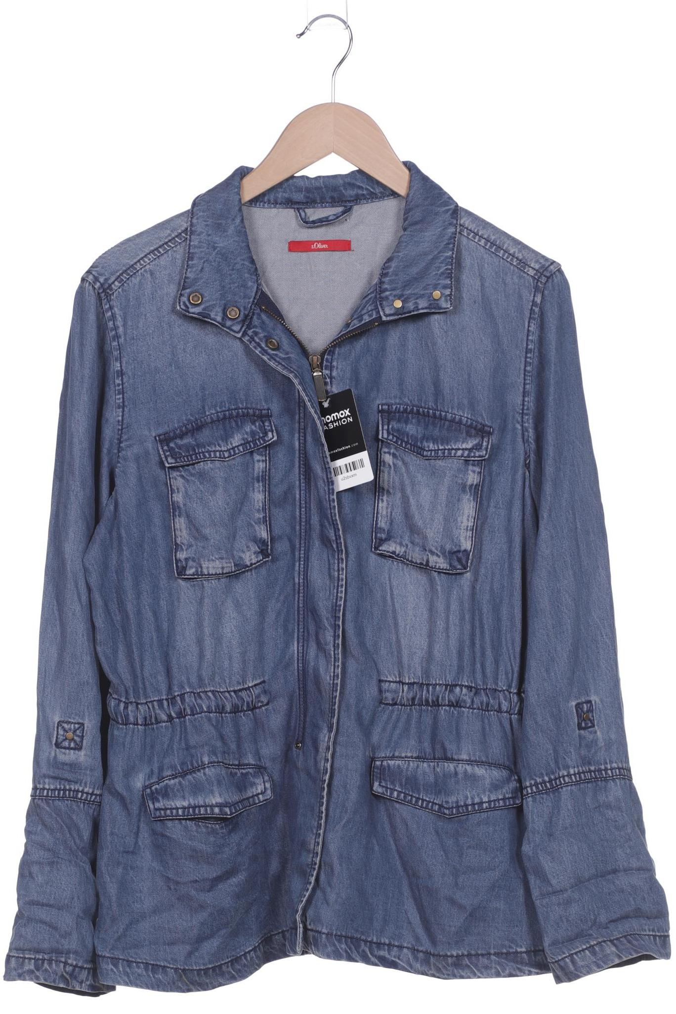 

s.Oliver Damen Jacke, blau