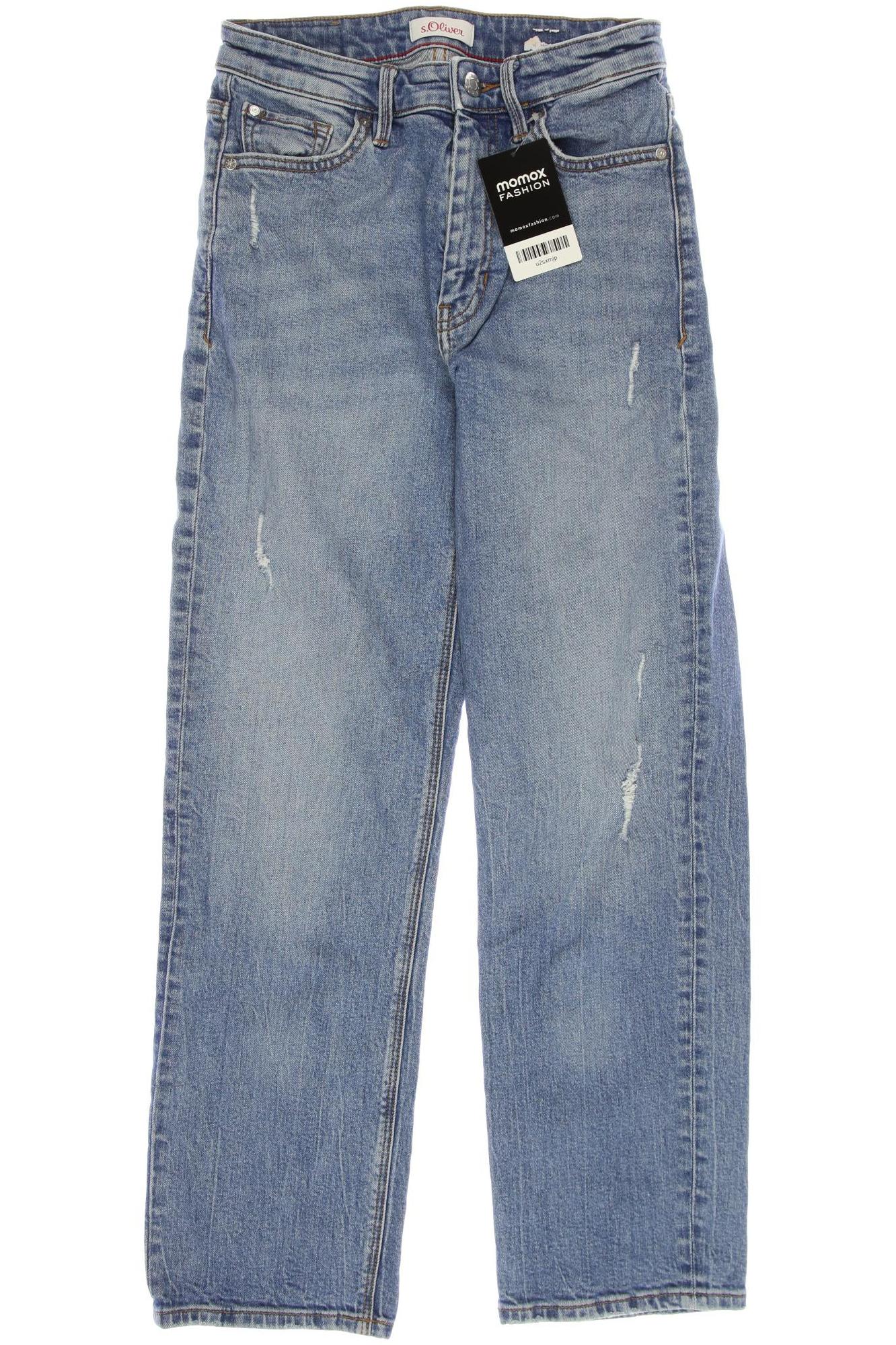 

s.Oliver Damen Jeans, blau