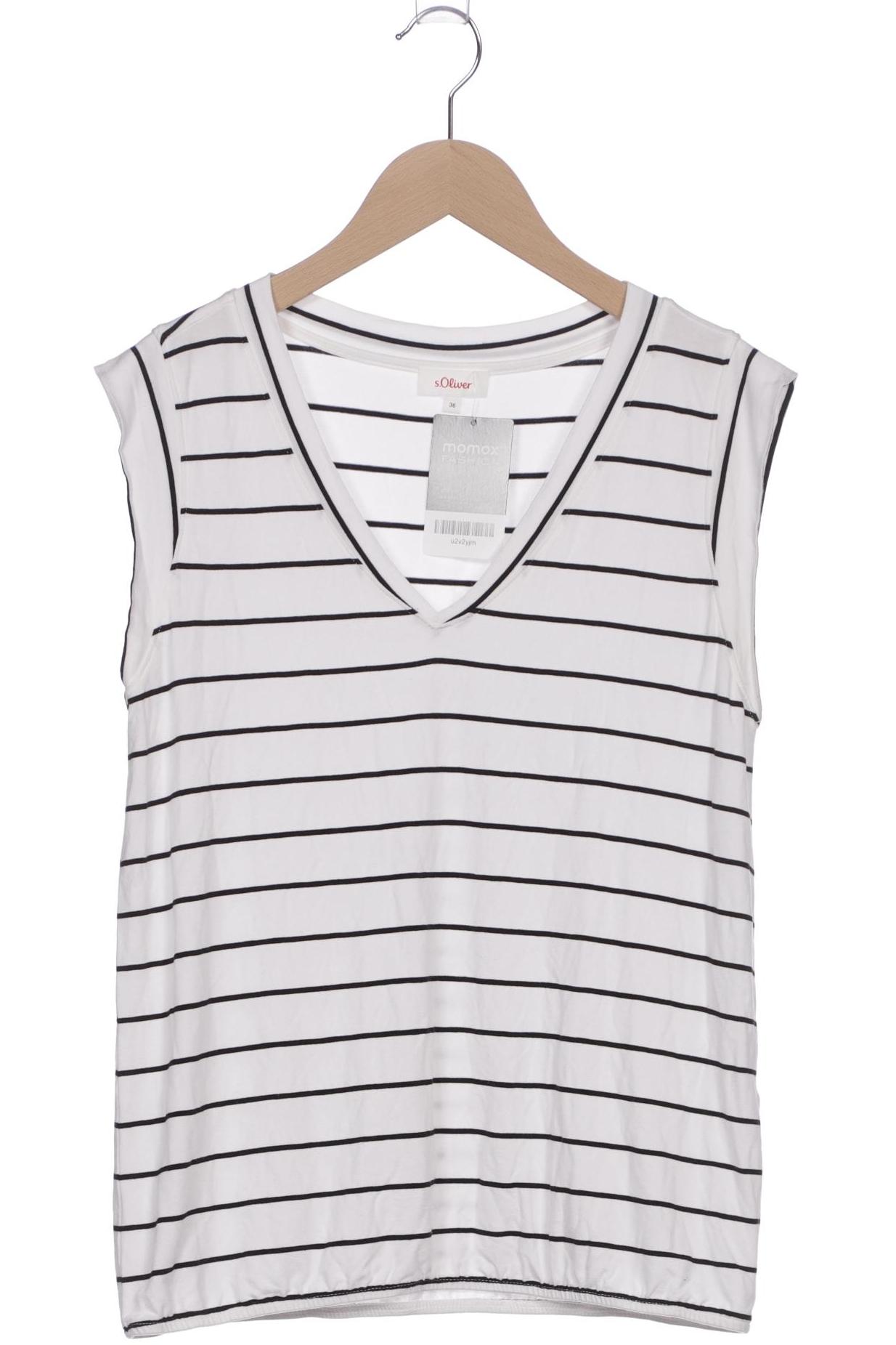 

s.Oliver Damen T-Shirt, weiß, Gr. 36
