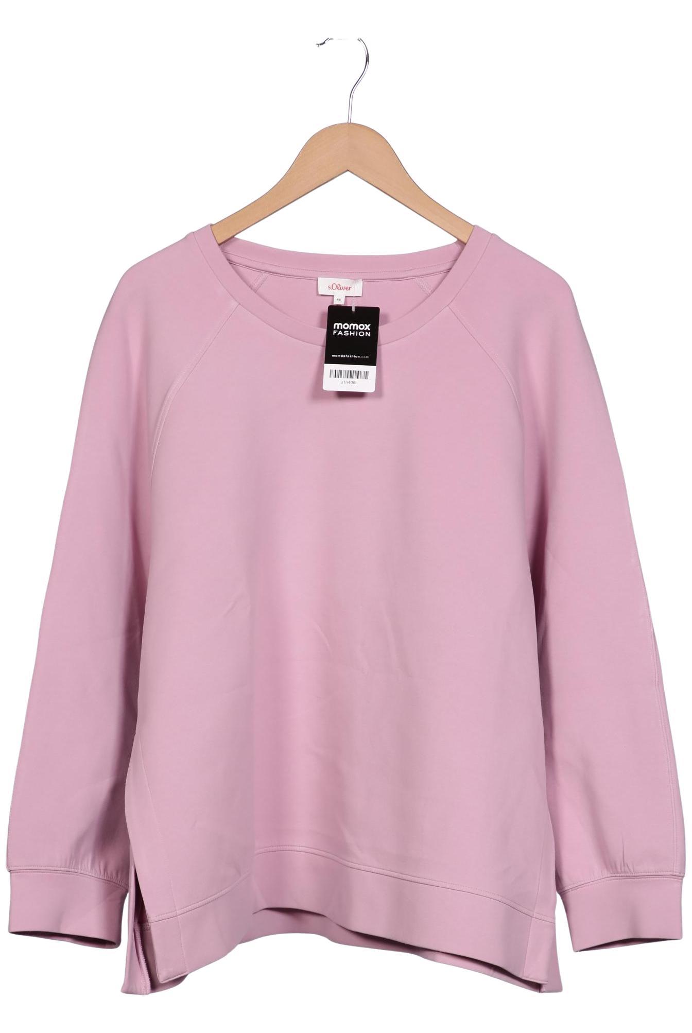 

s.Oliver Damen Sweatshirt, pink, Gr. 48