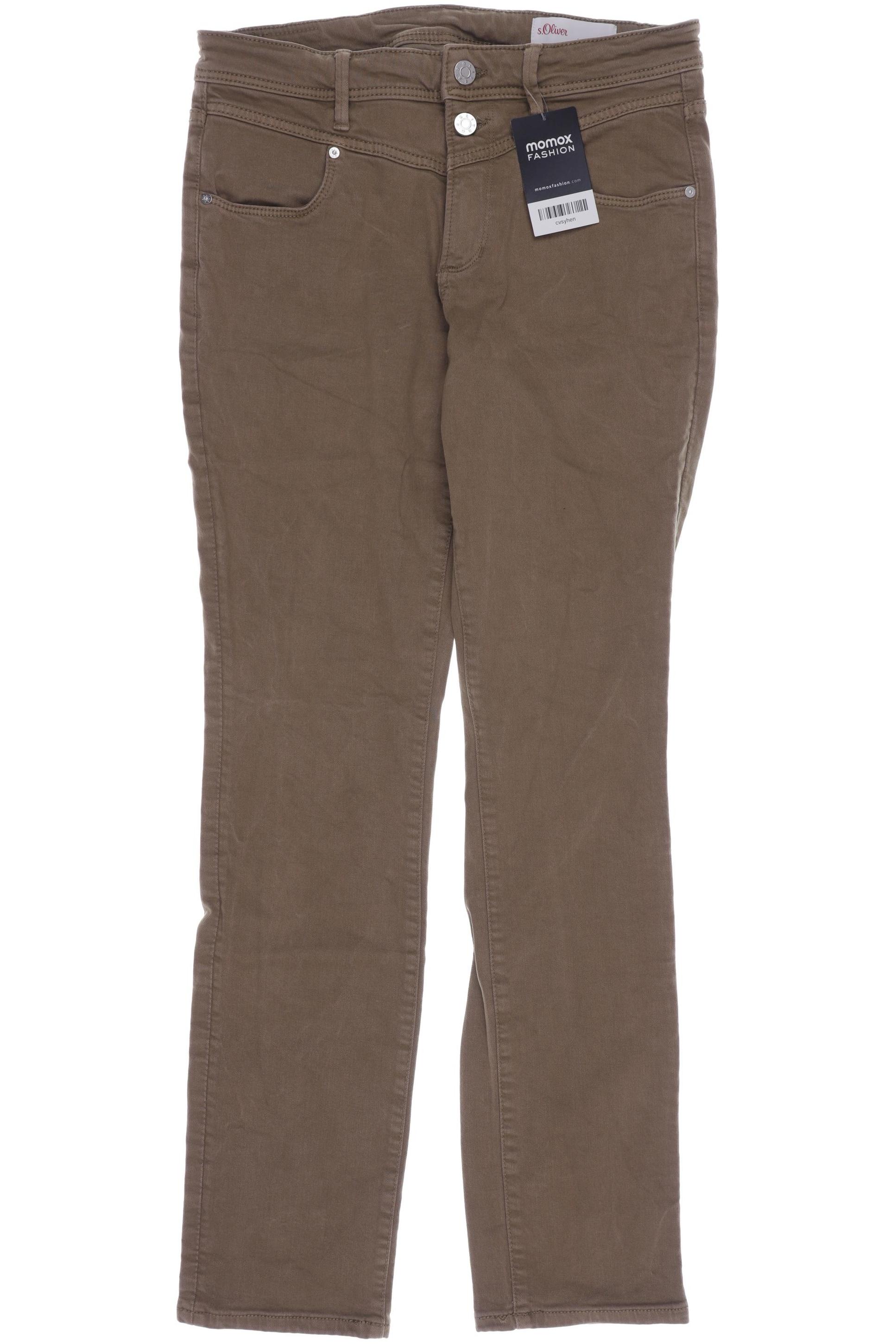 

s.Oliver Damen Jeans, braun