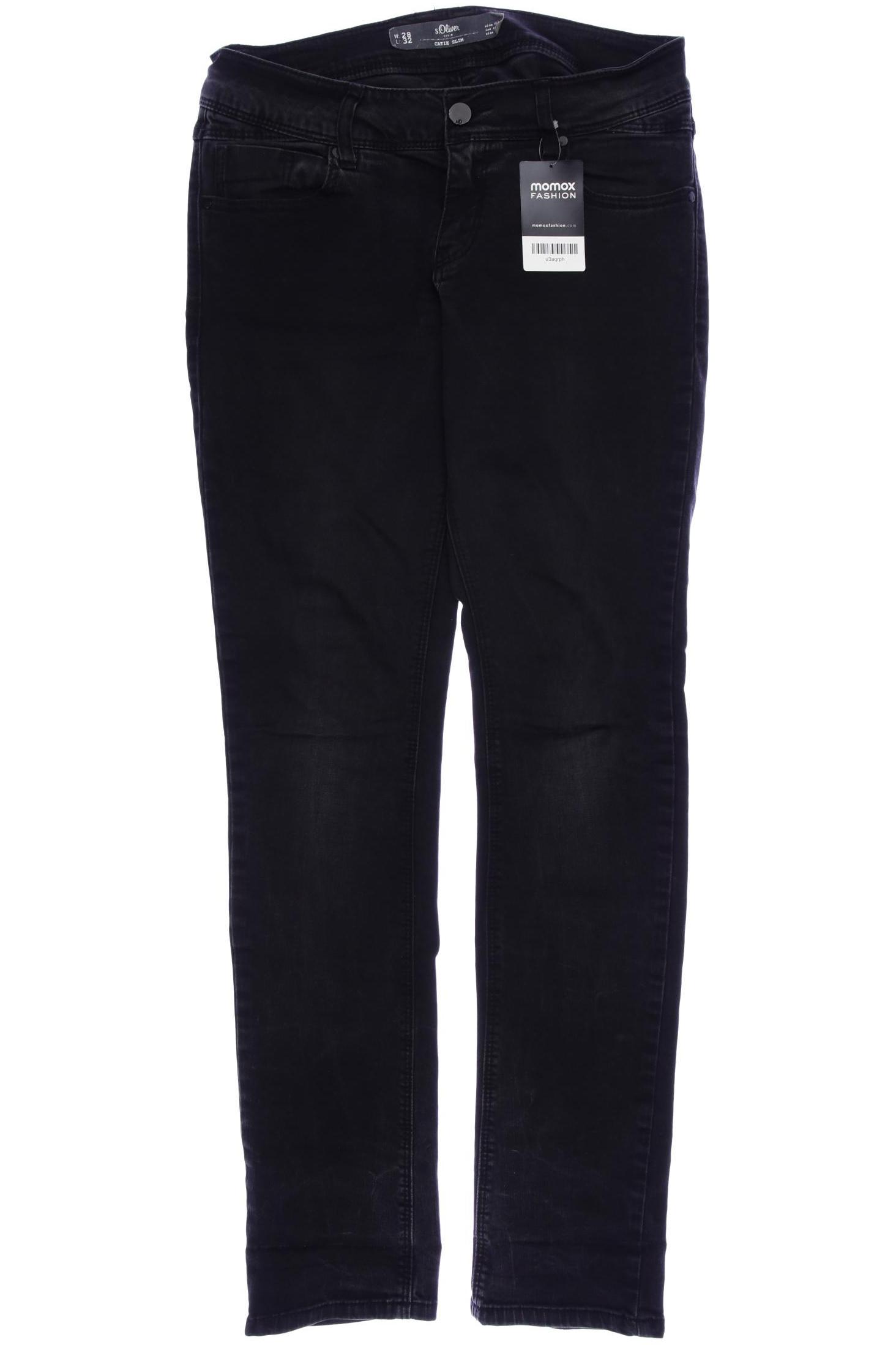 

s.Oliver Damen Jeans, grau, Gr. 28