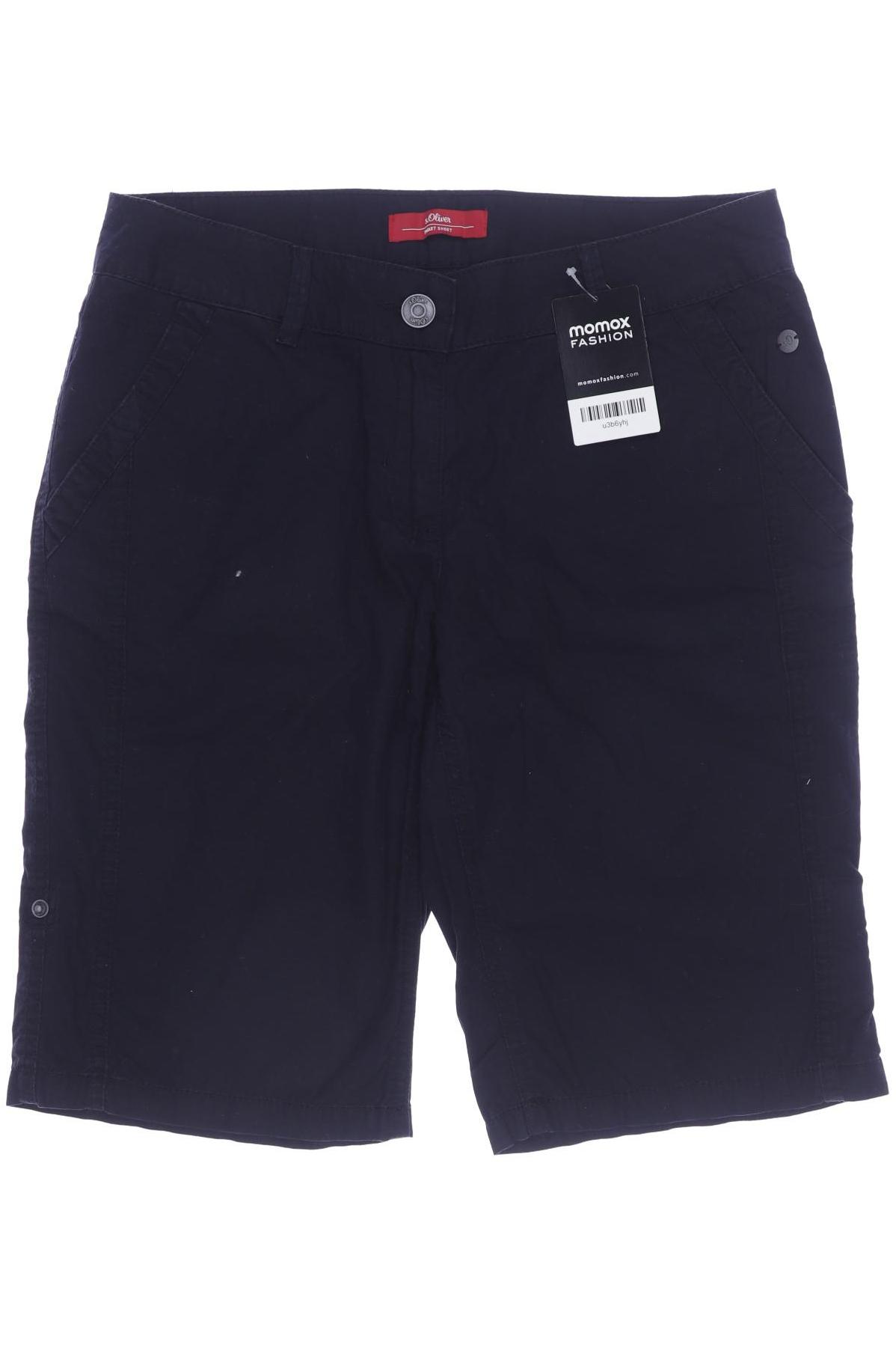 

s.Oliver Damen Shorts, schwarz