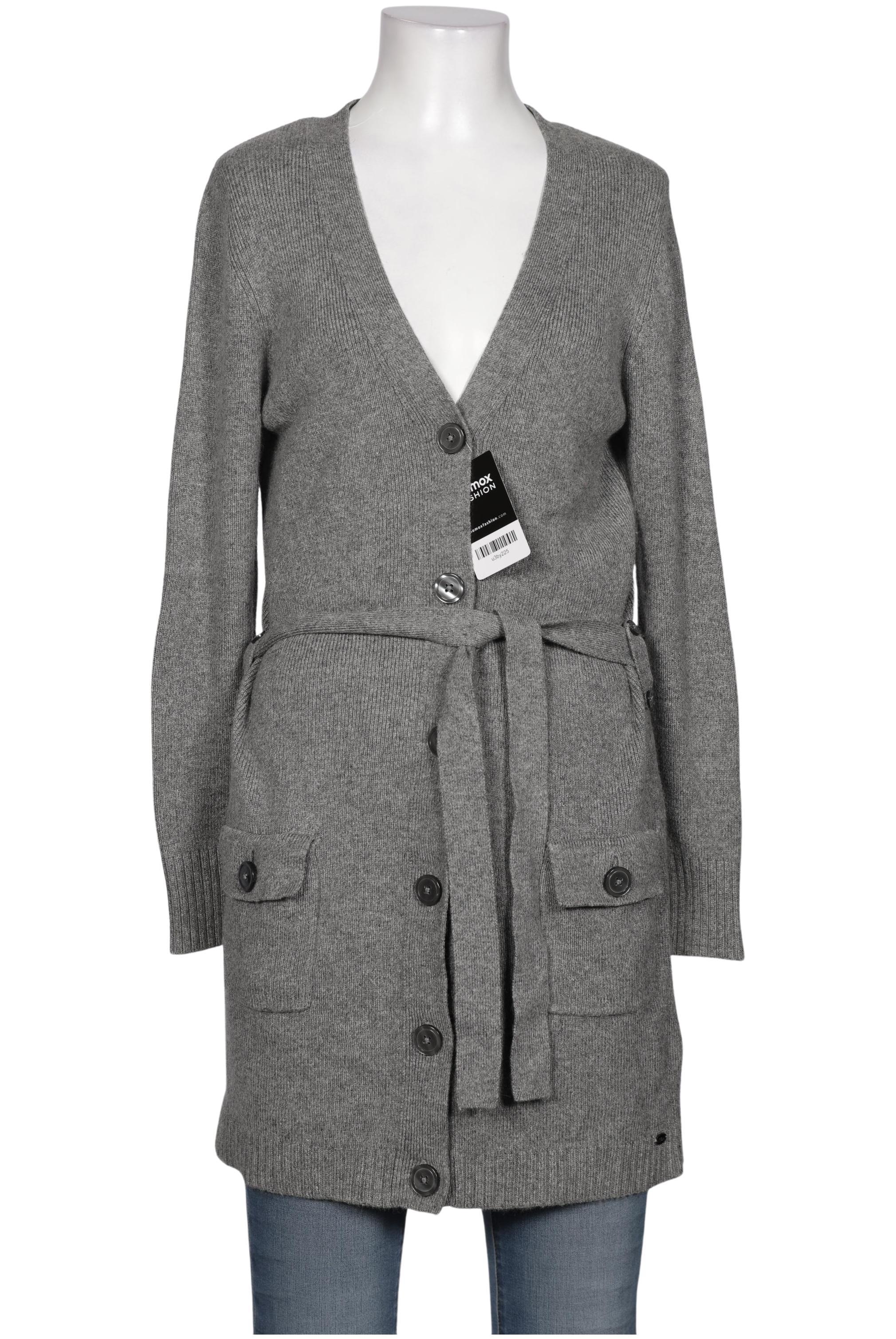 

s.Oliver Damen Strickjacke, grau, Gr. 38