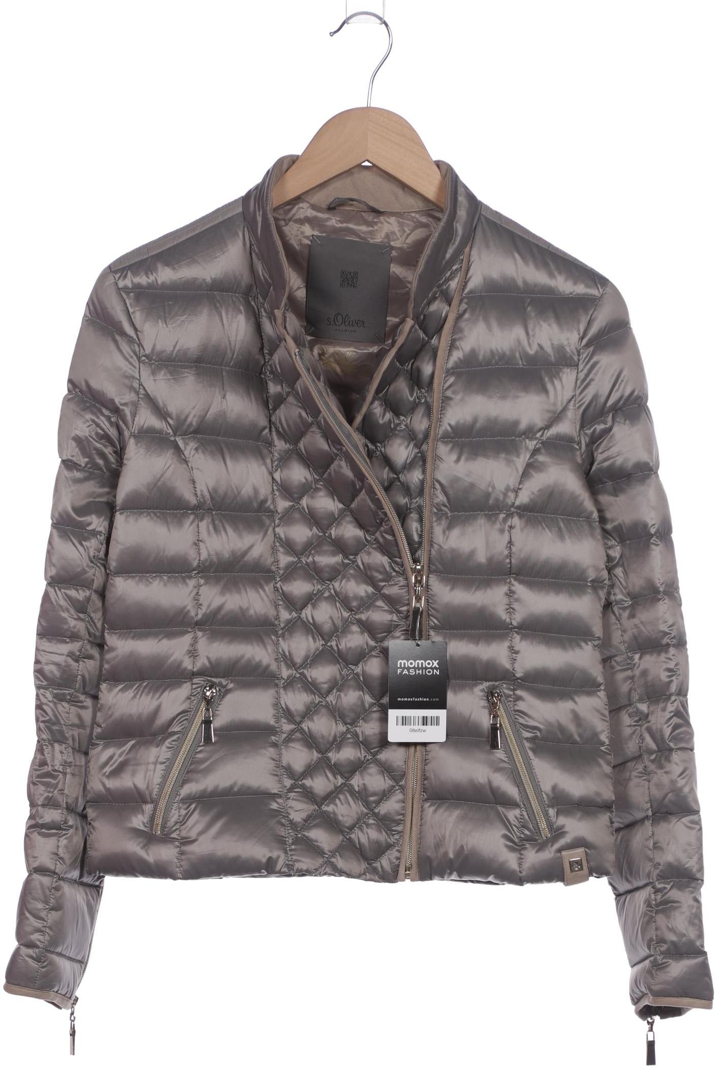 

s.Oliver Damen Jacke, grau, Gr. 36