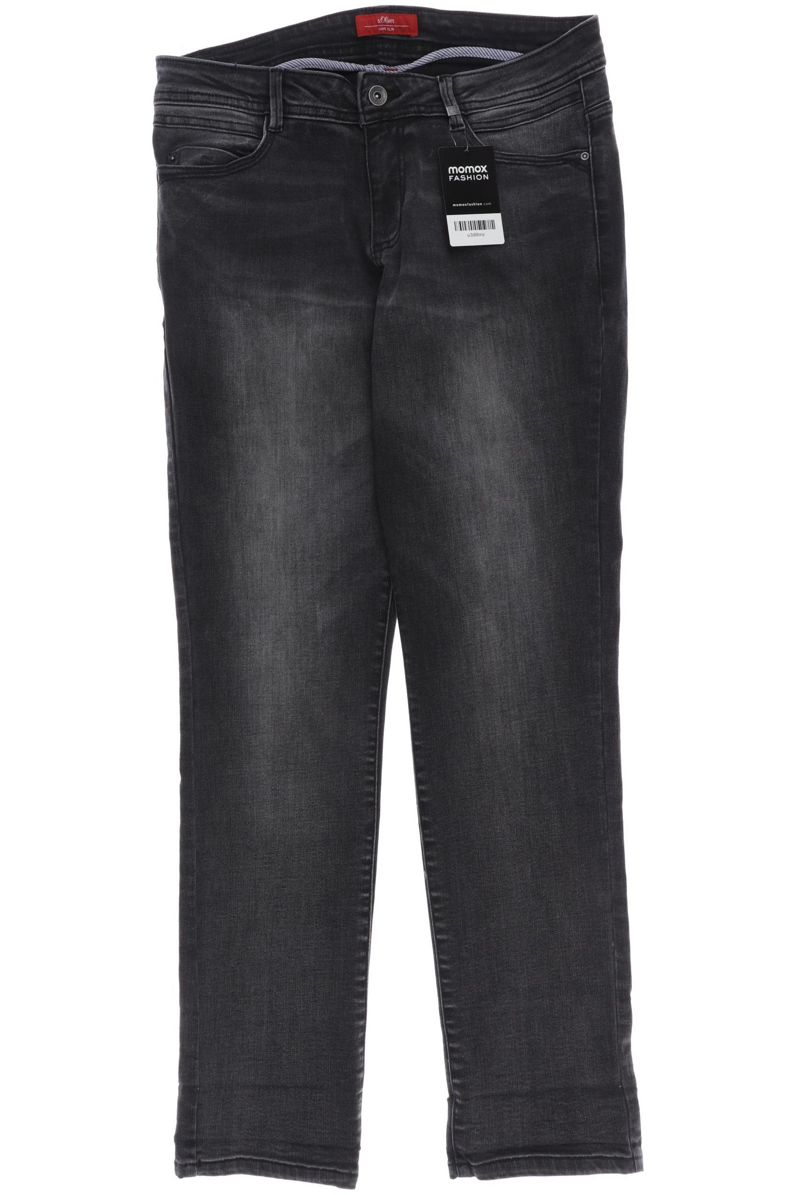 

s.Oliver Damen Jeans, grau, Gr. 38