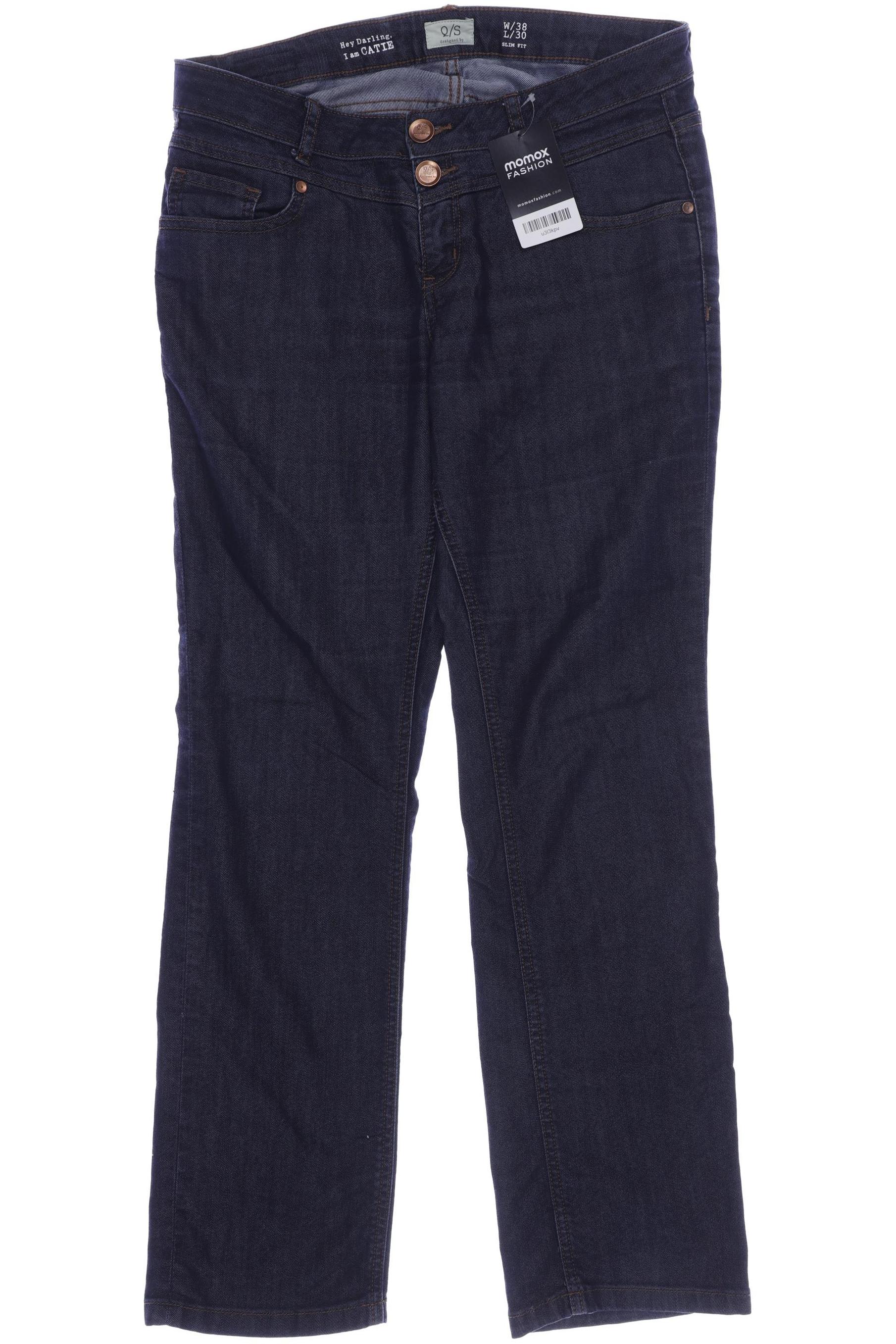 

s.Oliver Damen Jeans, marineblau