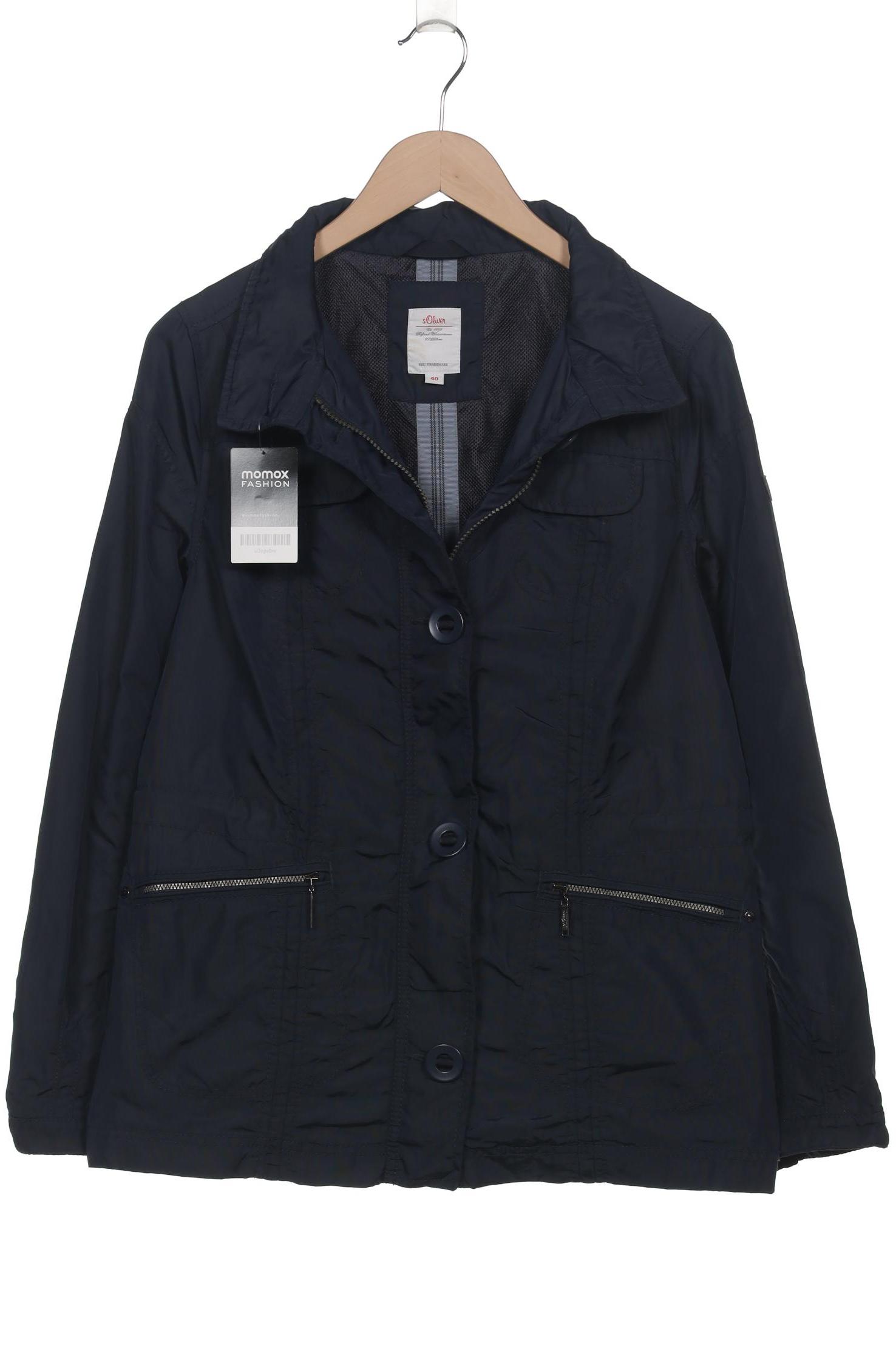 

s.Oliver Damen Jacke, marineblau, Gr. 40