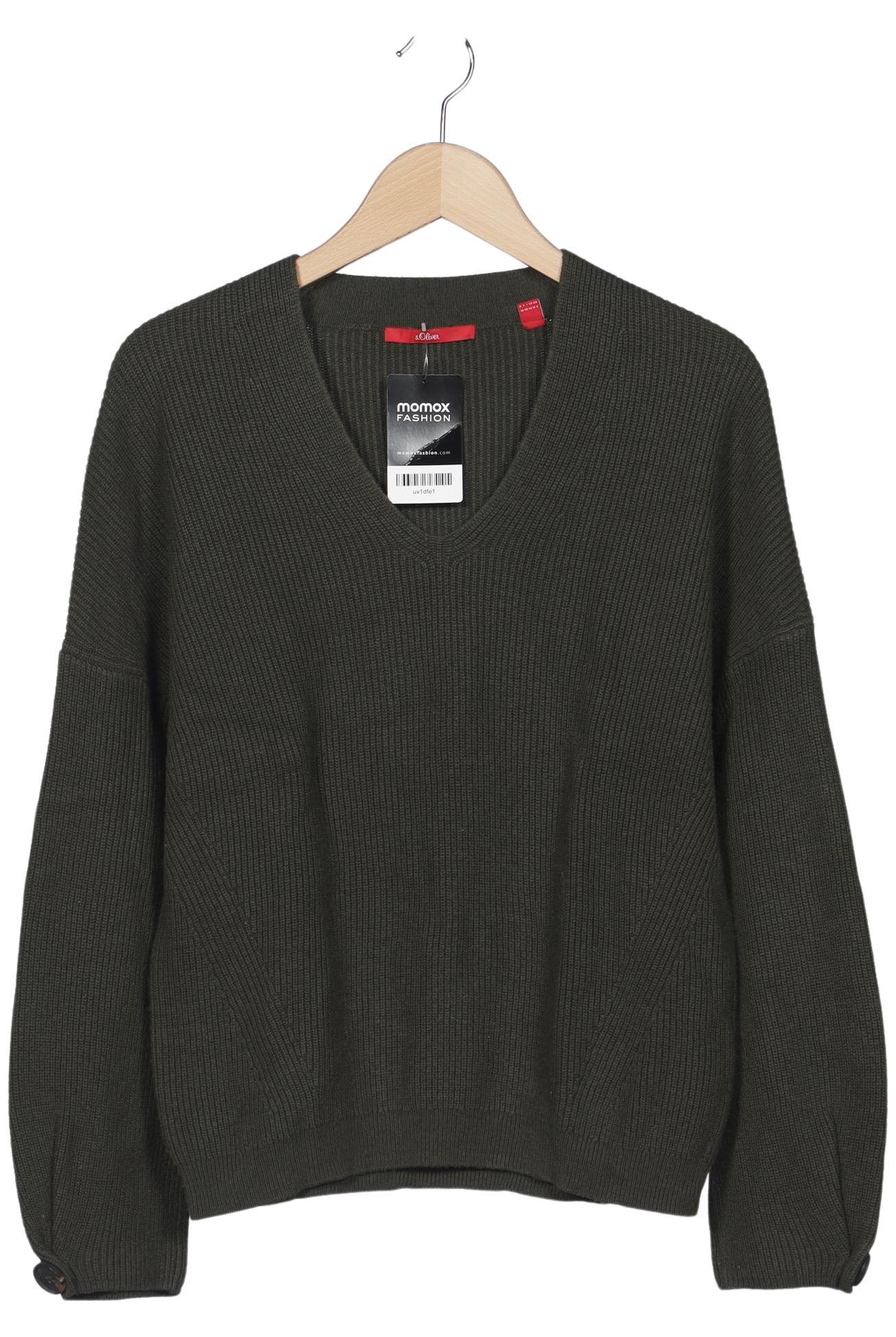 

s.Oliver Damen Pullover, grün, Gr. 38