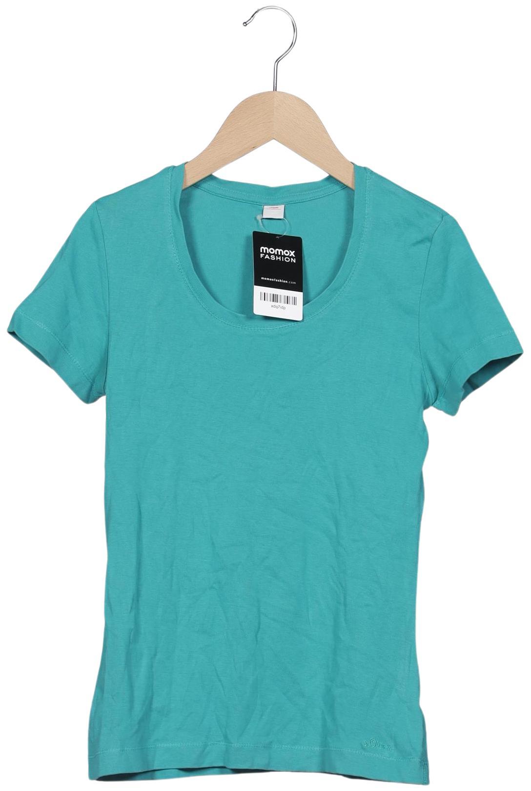 

s.Oliver Damen T-Shirt, türkis, Gr. 36