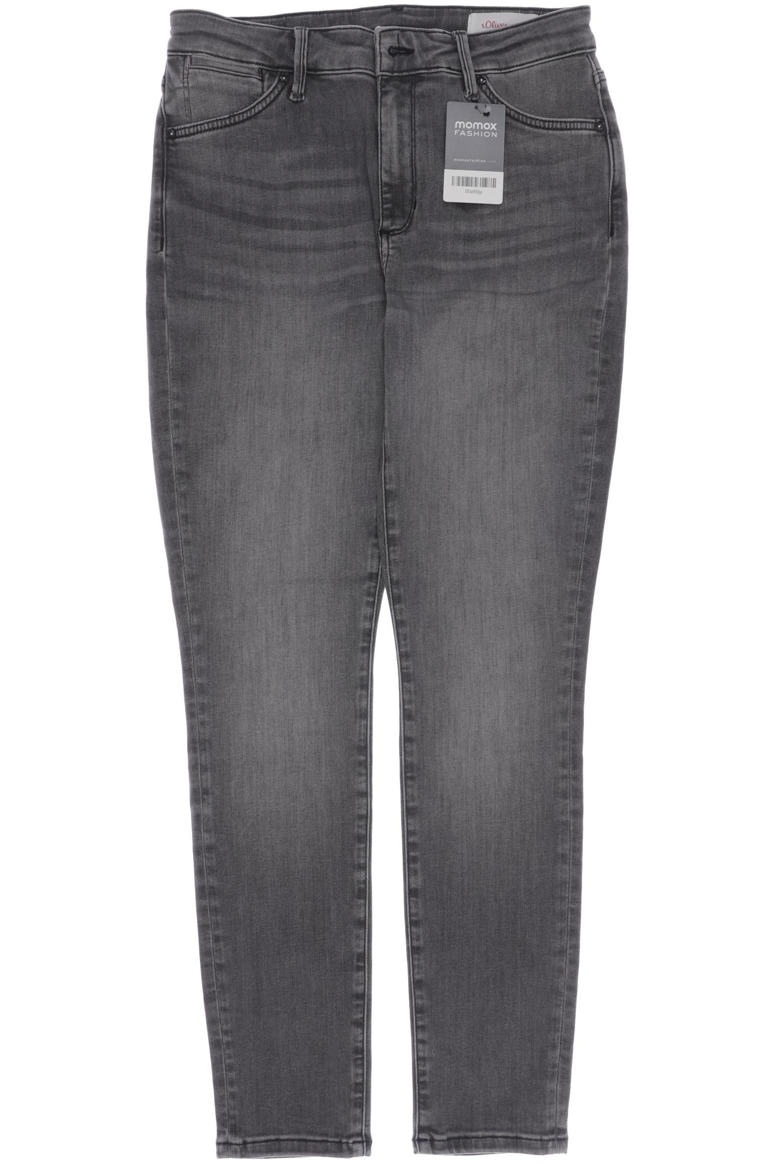 

s.Oliver Damen Jeans, grau, Gr. 38