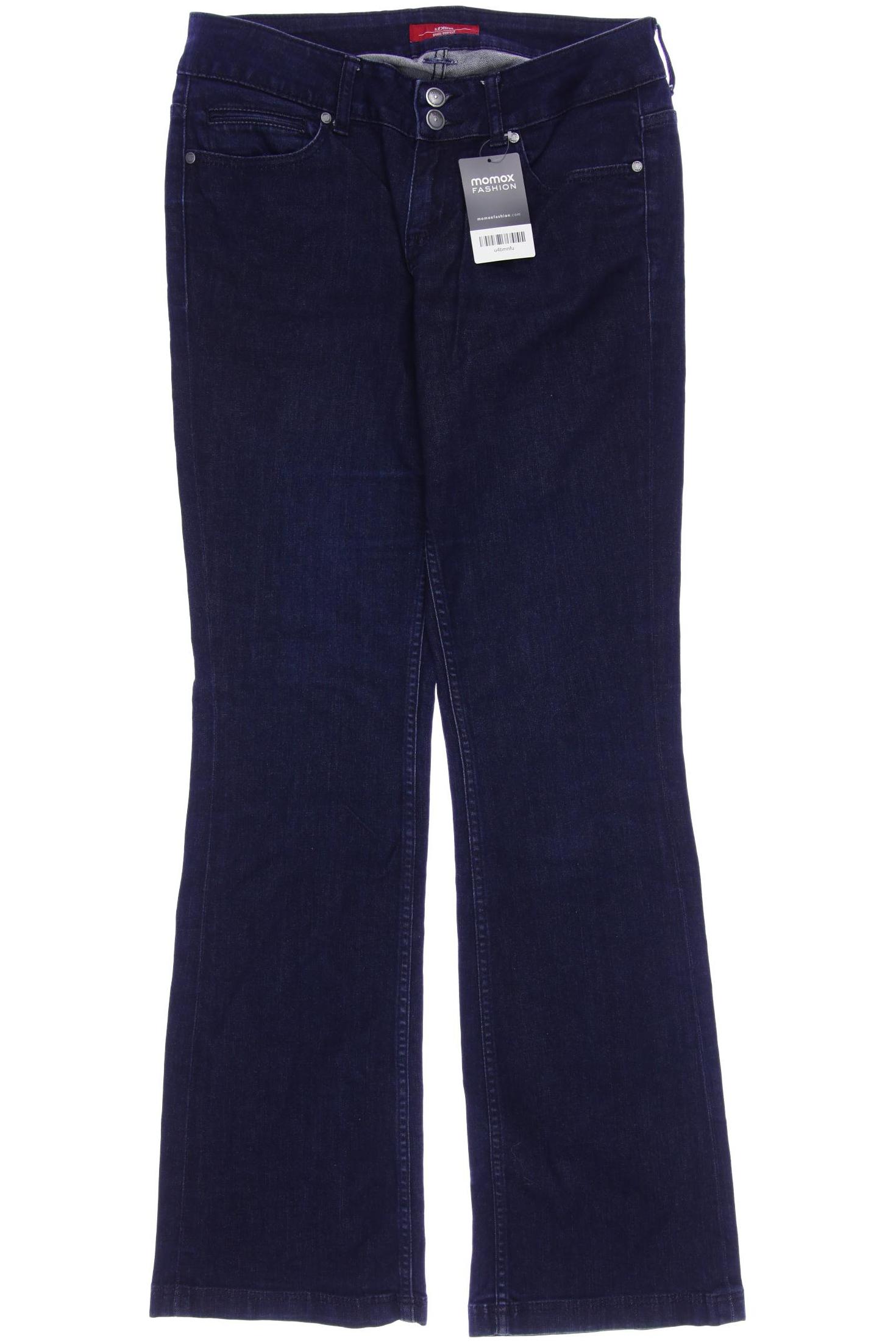 

s.Oliver Damen Jeans, marineblau