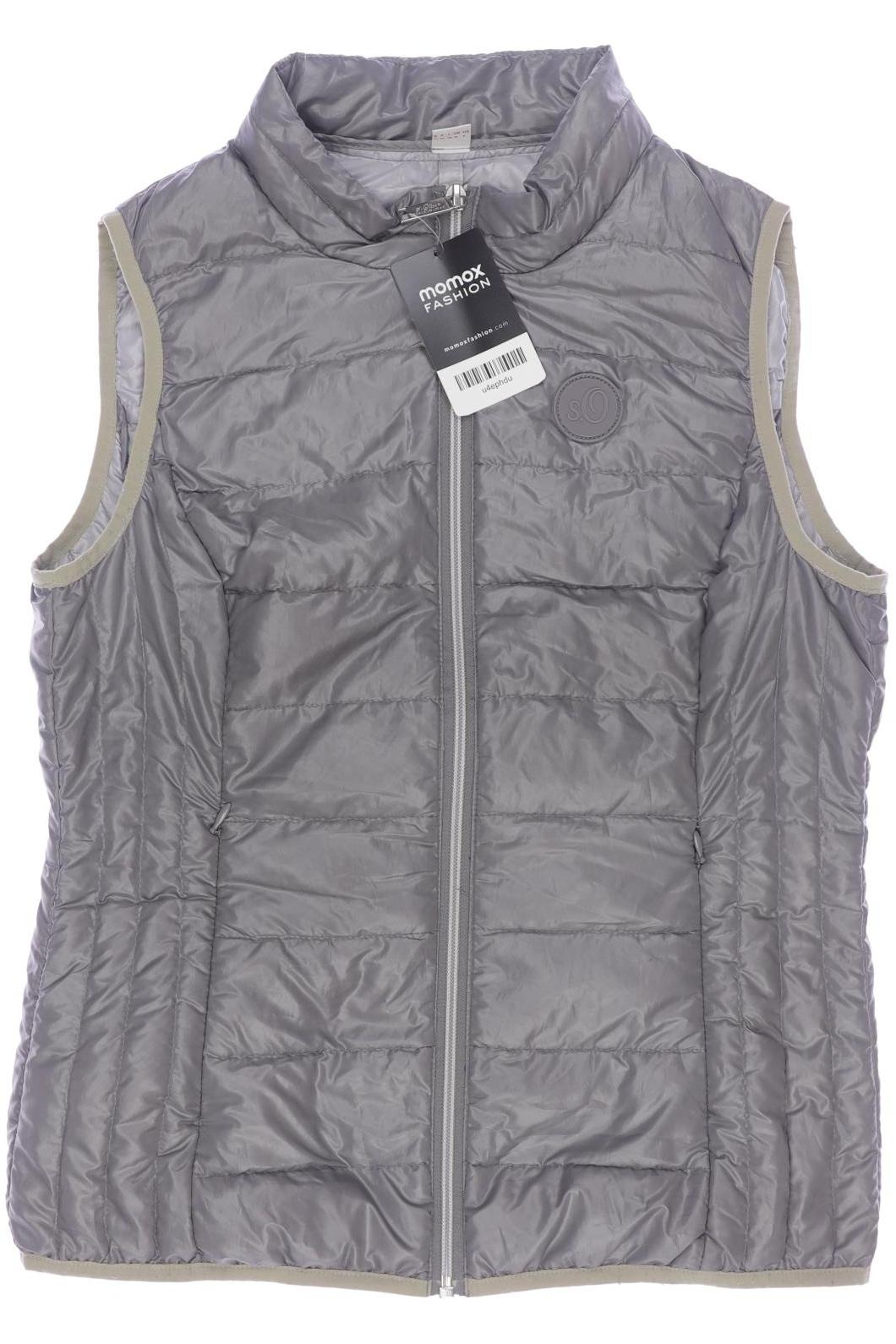 

s.Oliver Damen Weste, grau, Gr. 38