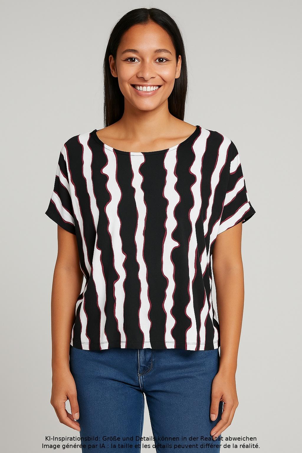 

s.Oliver Damen T-Shirt, mehrfarbig, Gr. 42