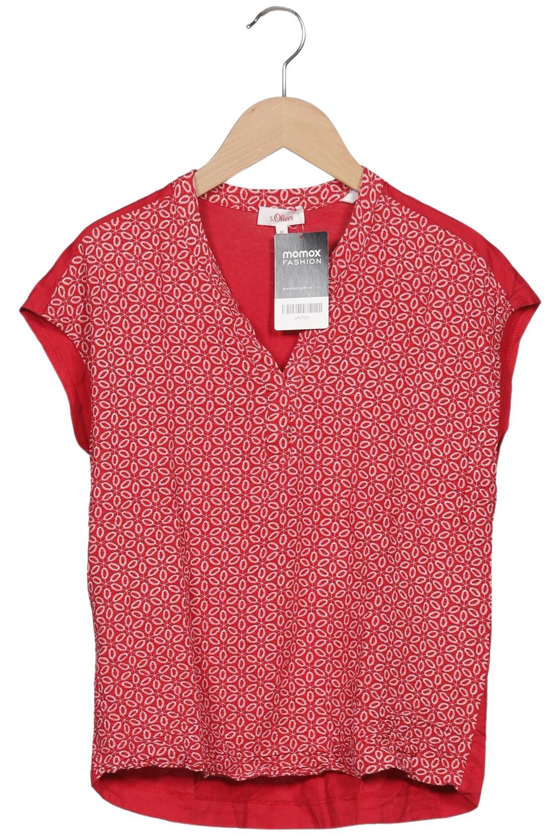 

s.Oliver Damen T-Shirt, rot, Gr. 32
