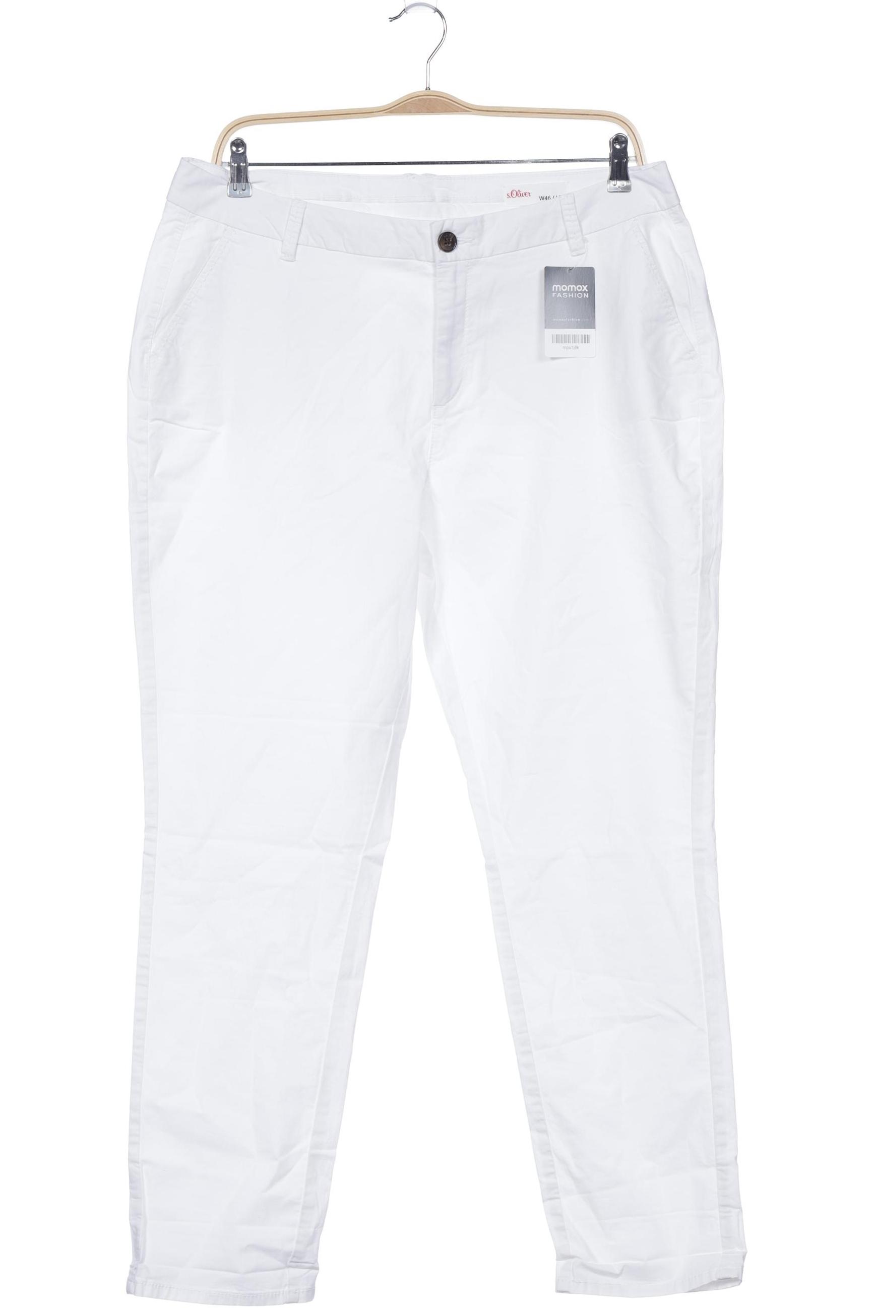 

s.Oliver Damen Jeans, weiß, Gr. 46