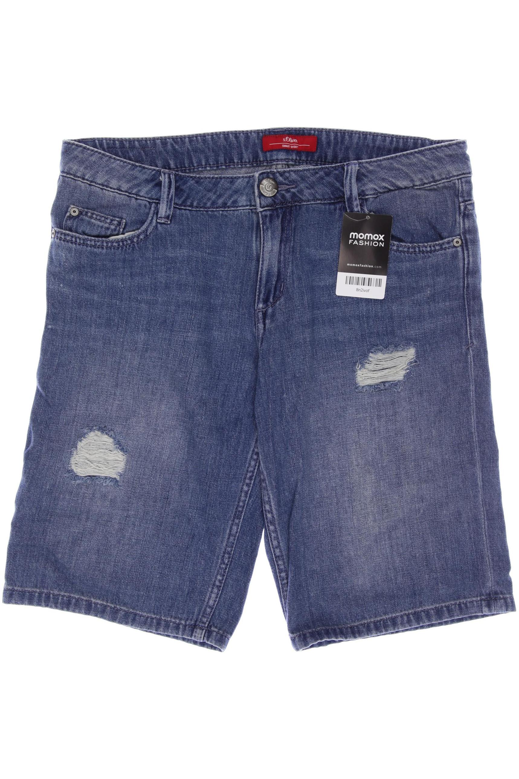 

s.Oliver Damen Shorts, blau, Gr. 36