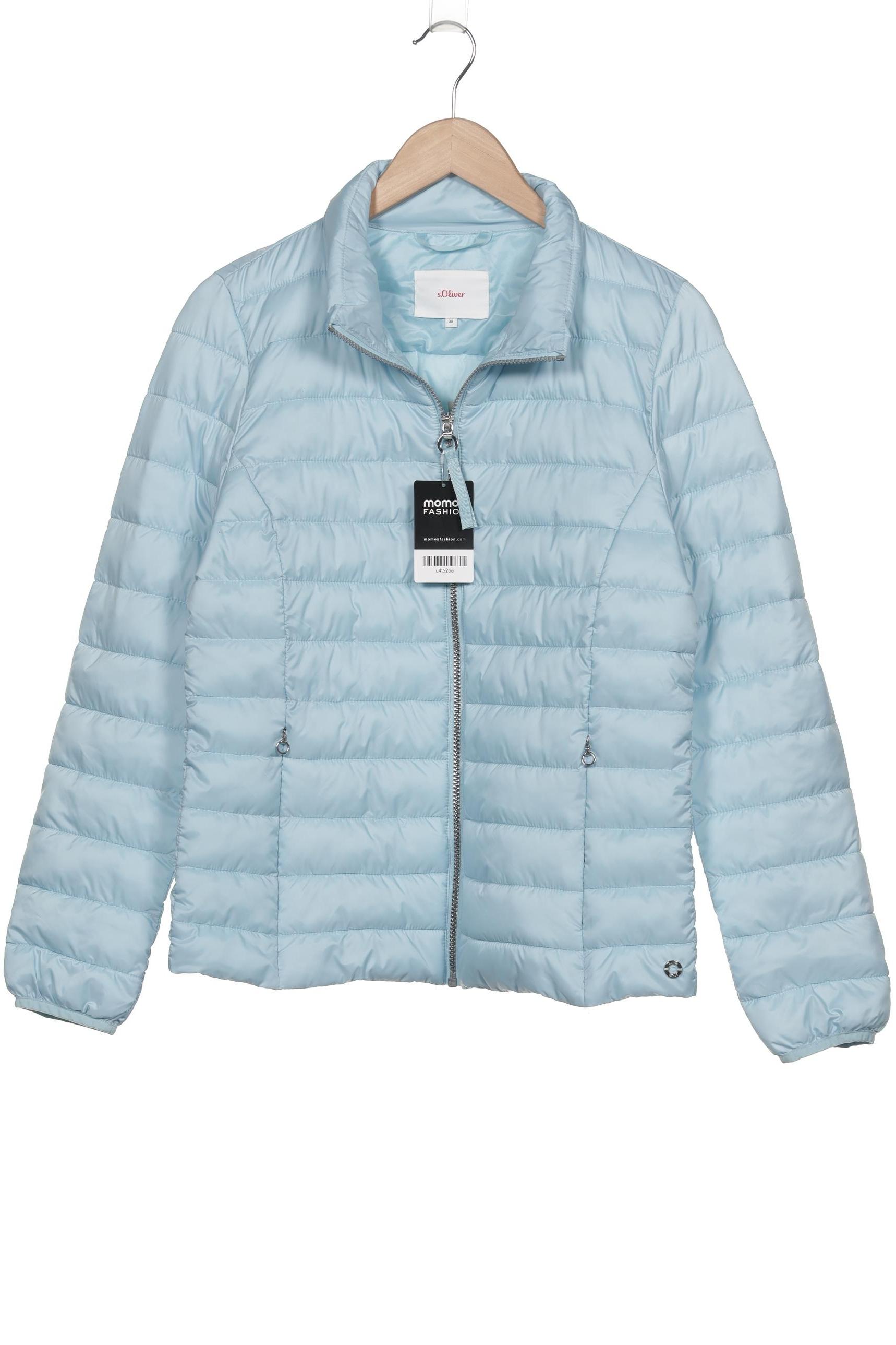 

s.Oliver Damen Jacke, hellblau, Gr. 38
