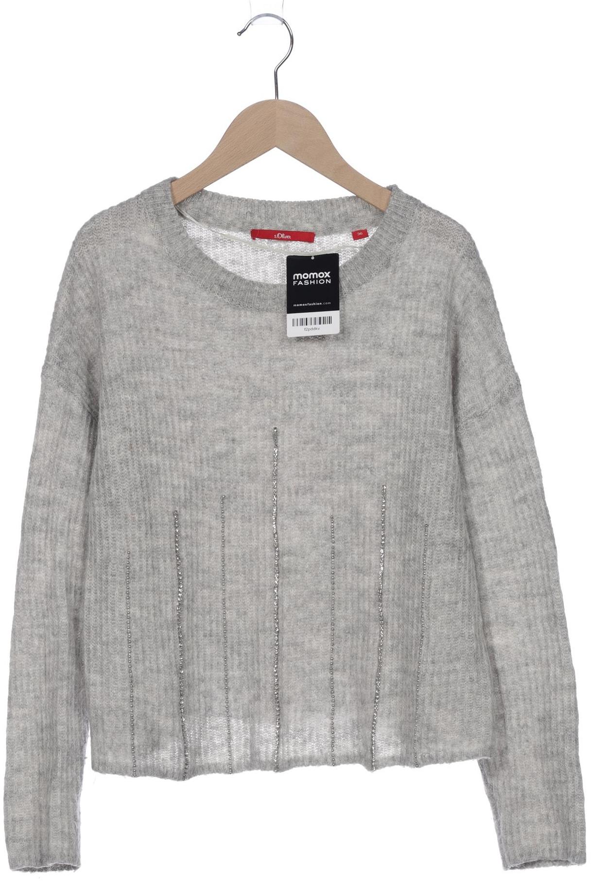 

s.Oliver Damen Pullover, grau, Gr. 36