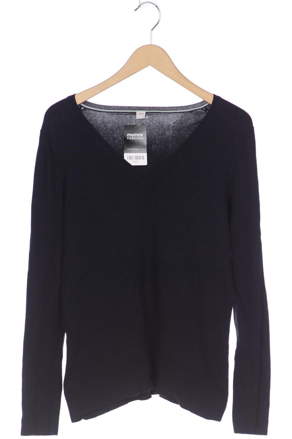 

s.Oliver Damen Pullover, marineblau