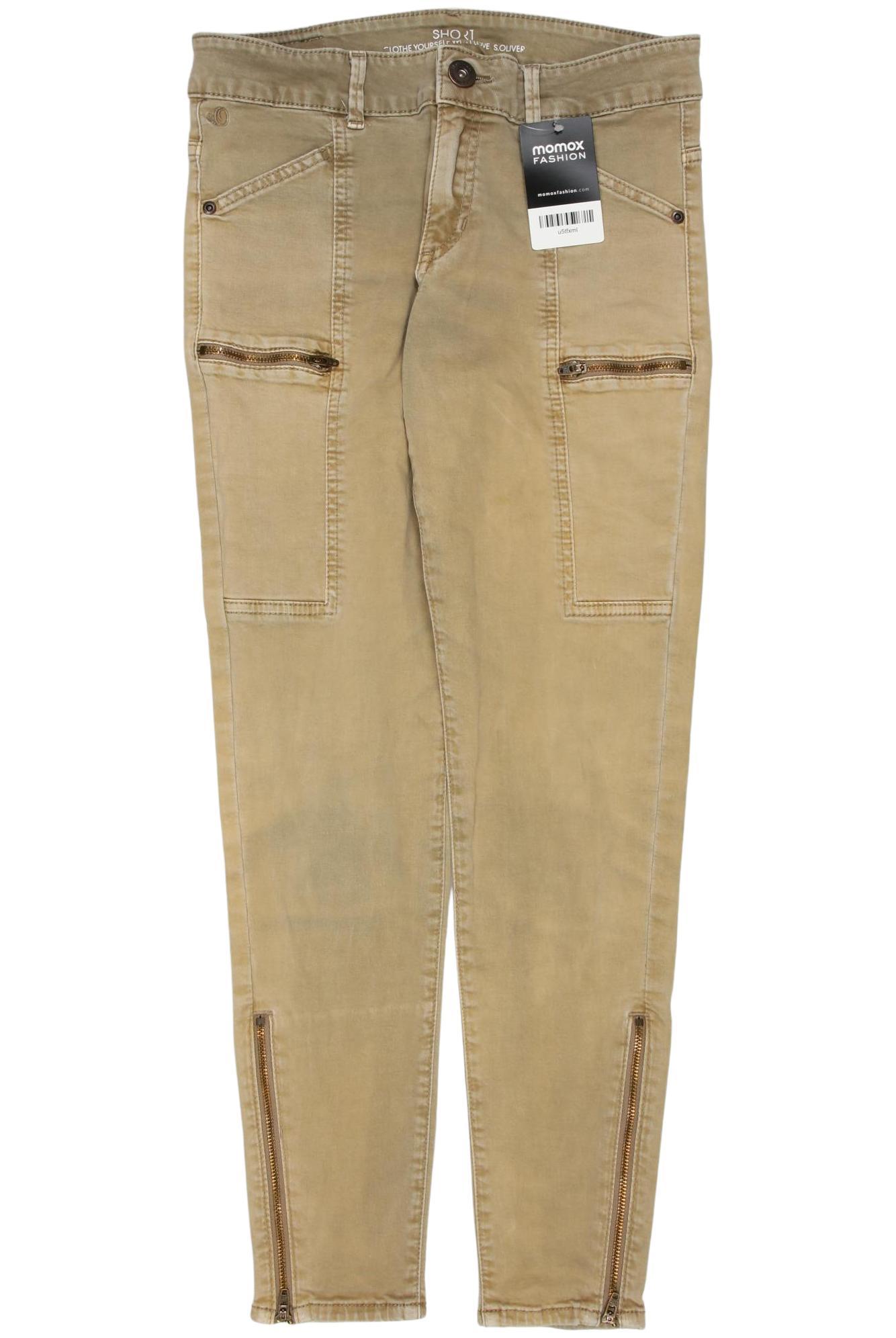 

s.Oliver Damen Jeans, beige, Gr. 34