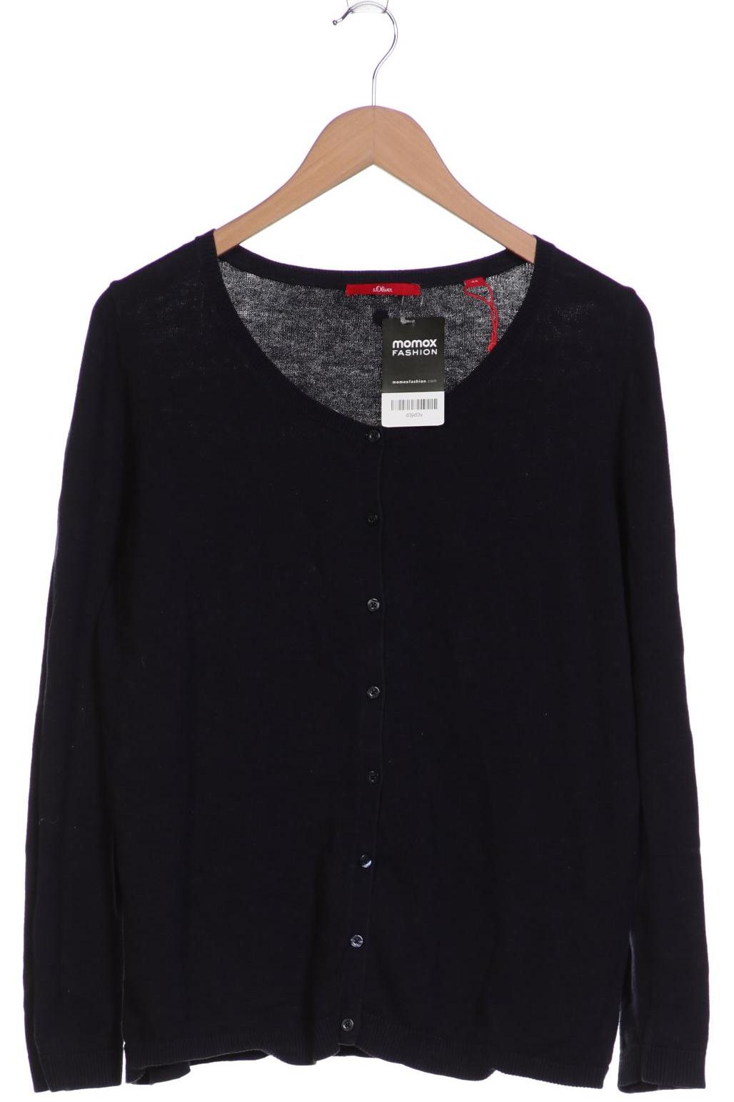 

s.Oliver Damen Strickjacke, marineblau, Gr. 44