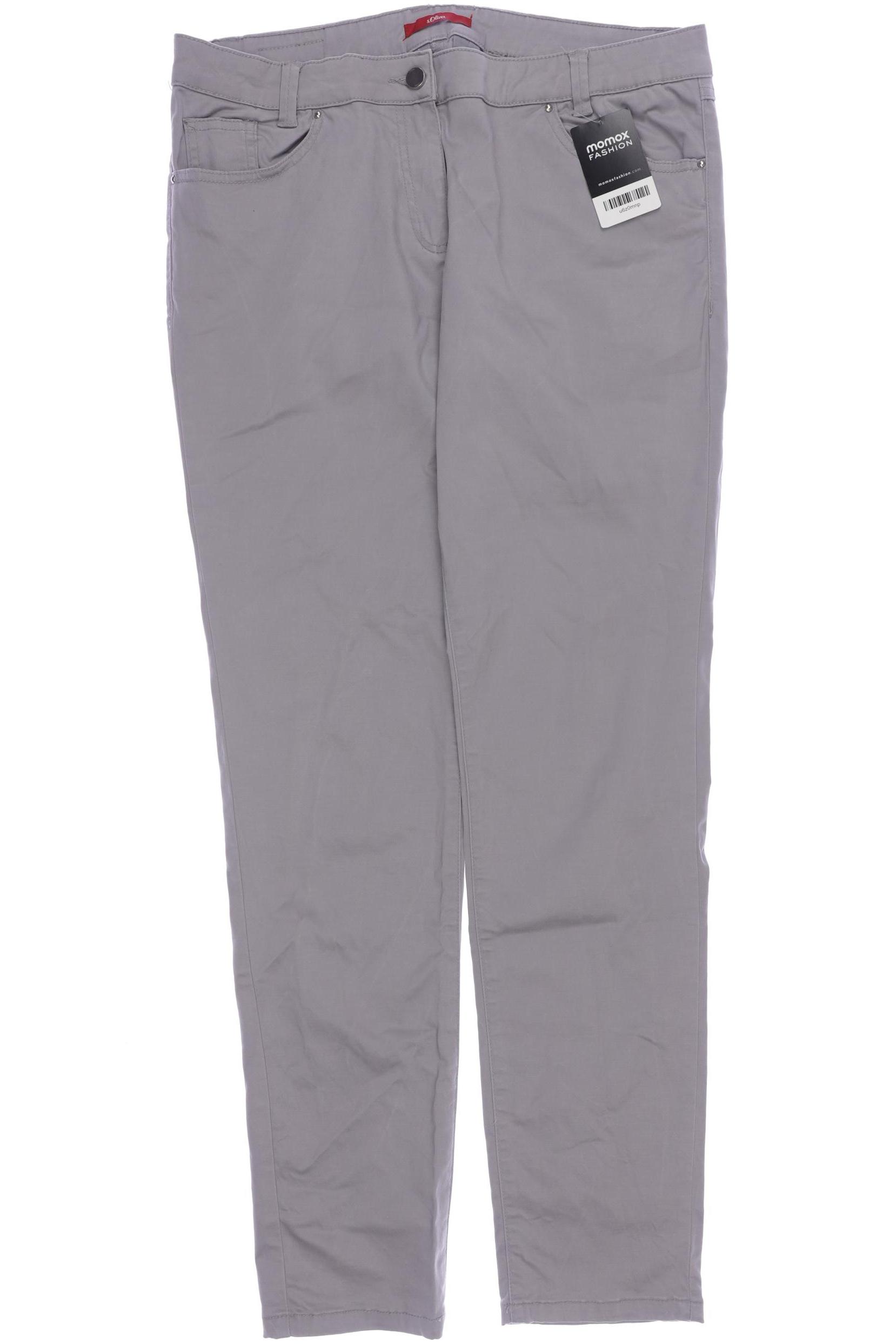 

s.Oliver Damen Stoffhose, grau, Gr. 42