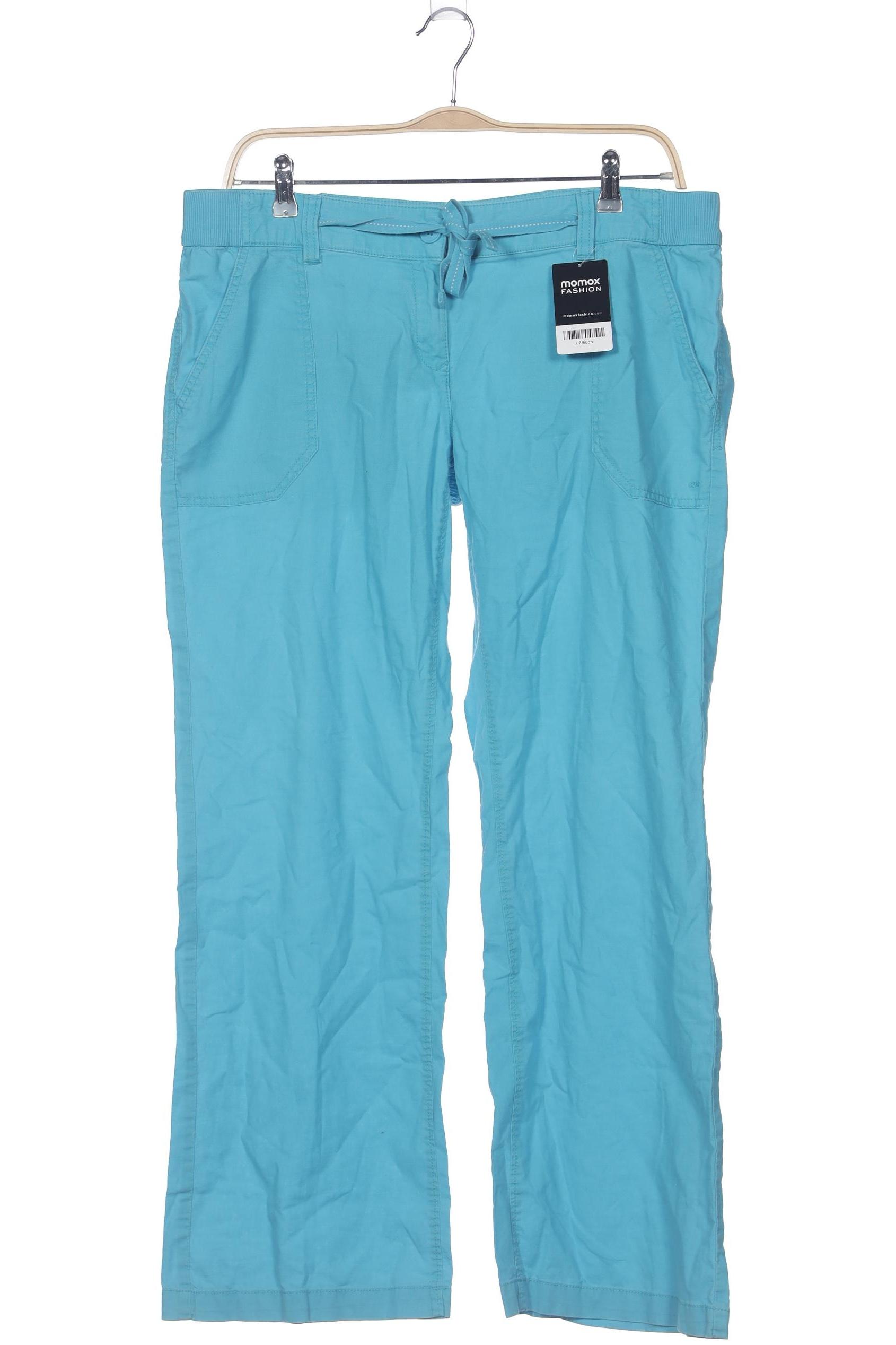 

s.Oliver Damen Stoffhose, türkis, Gr. 44