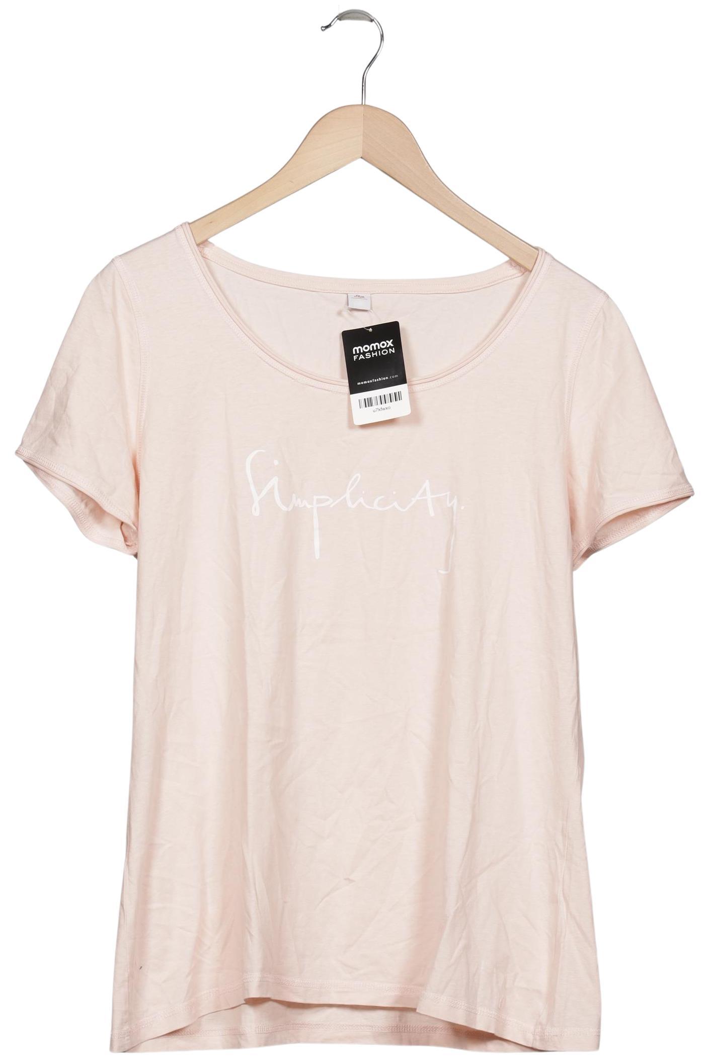 

s.Oliver Damen T-Shirt, orange, Gr. 46