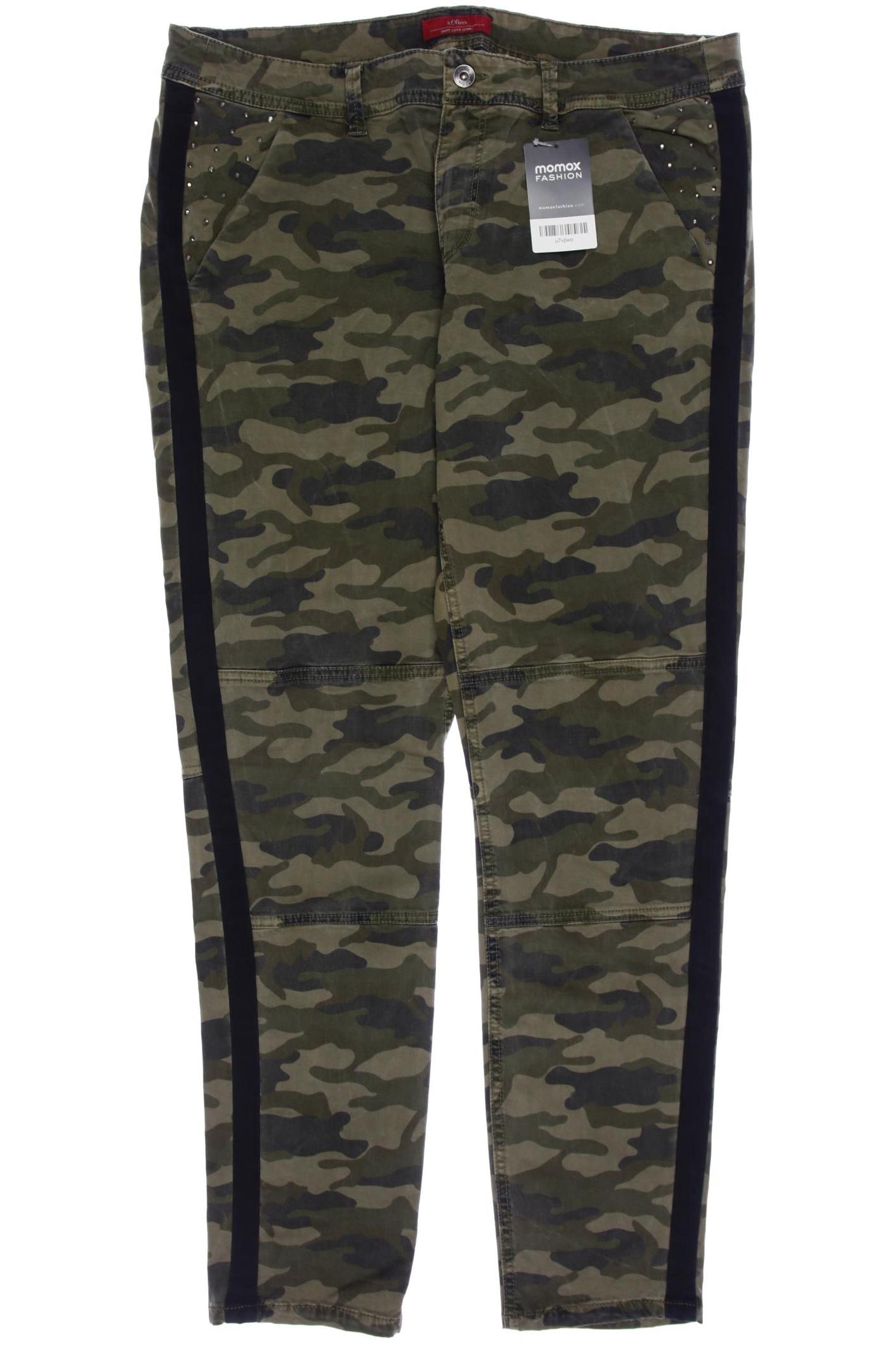 

s.Oliver Damen Jeans, grün