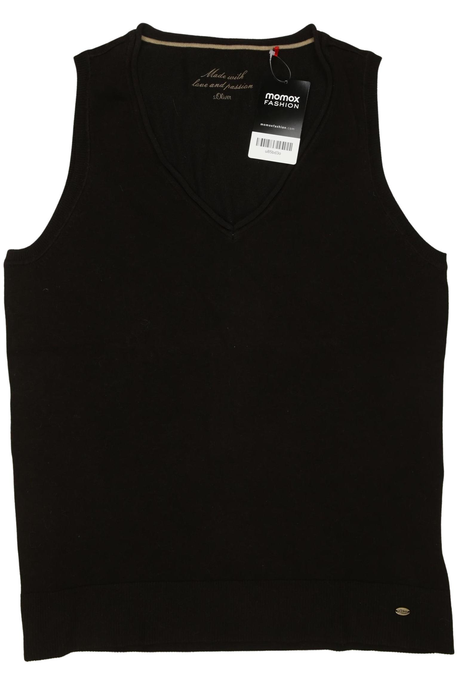 

s.Oliver Damen Pullover, schwarz, Gr. 40